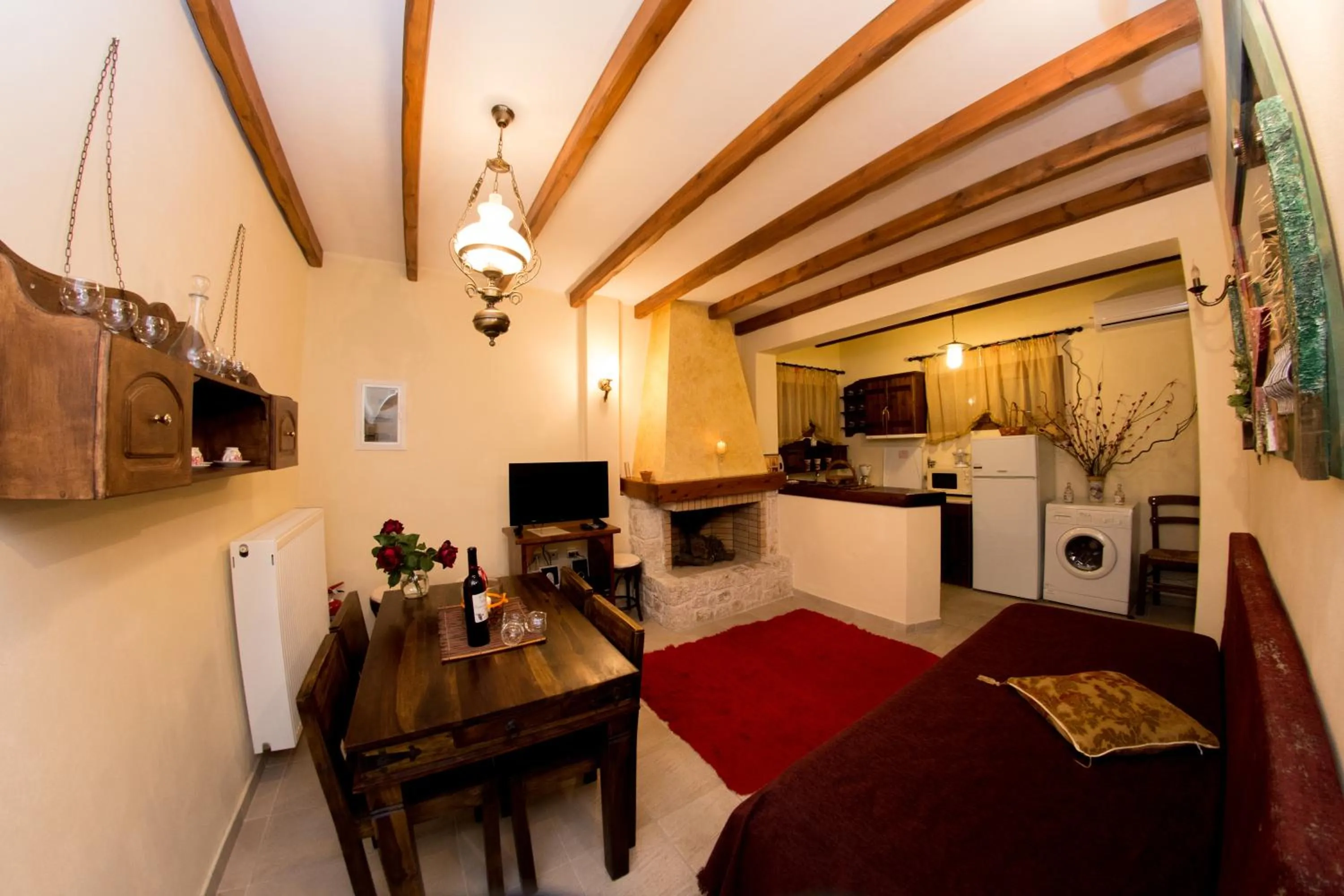 Living room in Corfu Sokraki Villas