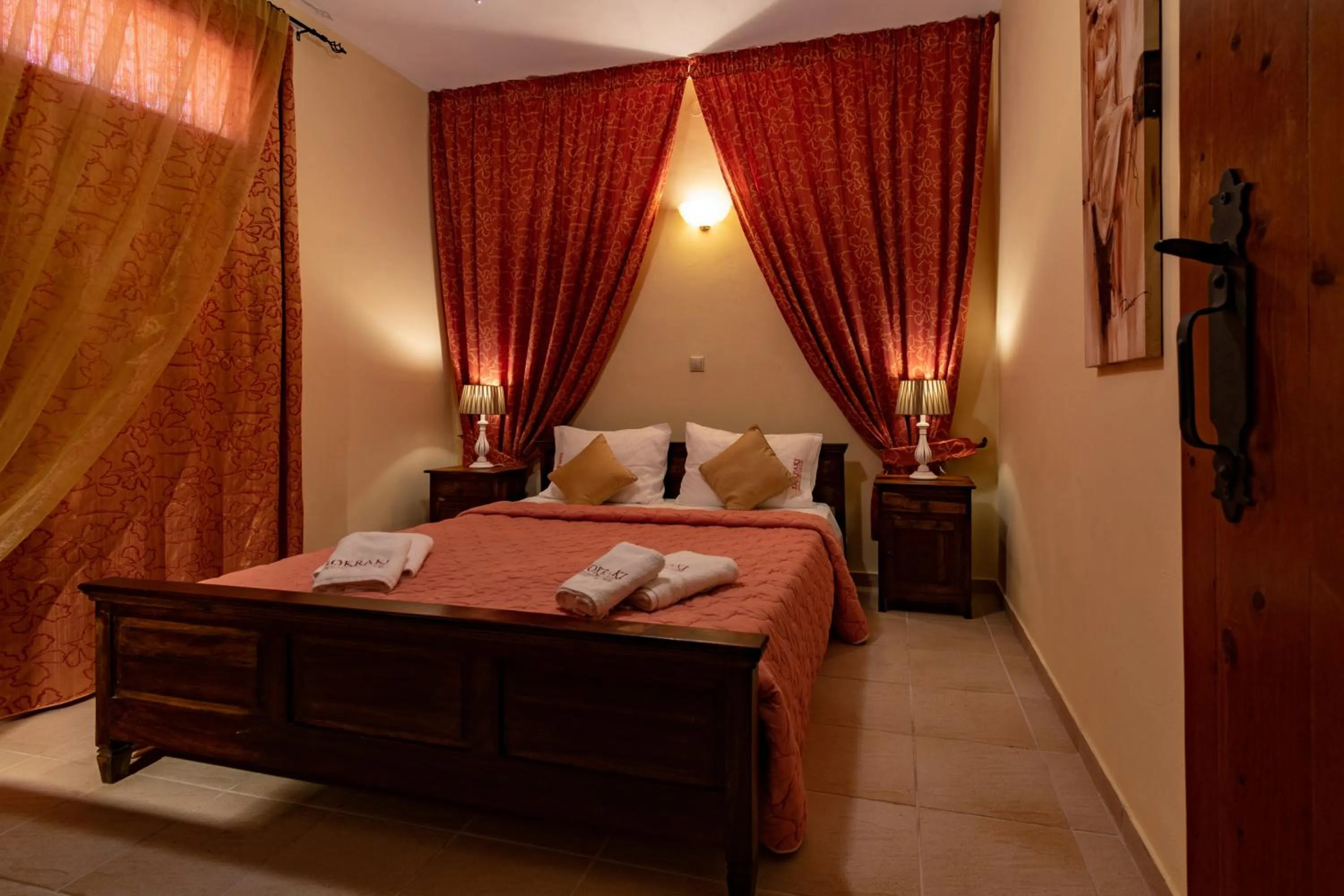 Bedroom, Bed in Corfu Sokraki Villas