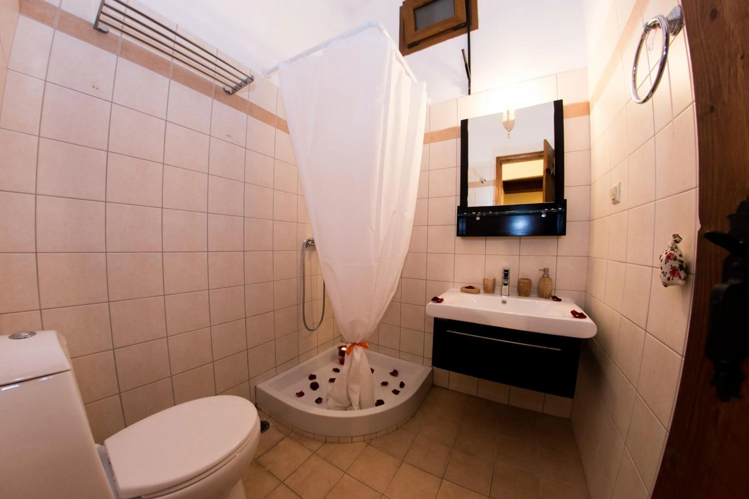 Bathroom in Corfu Sokraki Villas