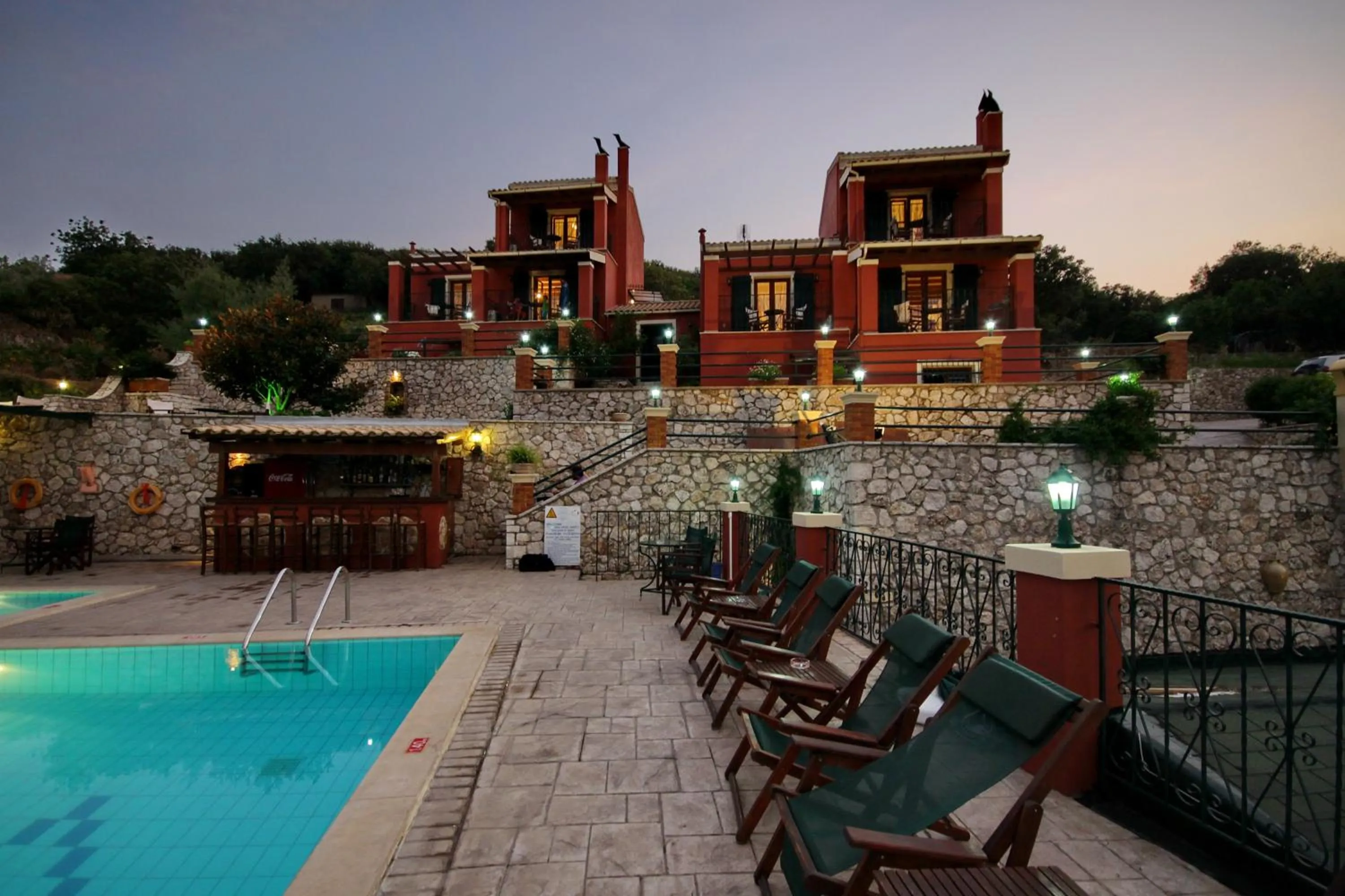 On site in Corfu Sokraki Villas