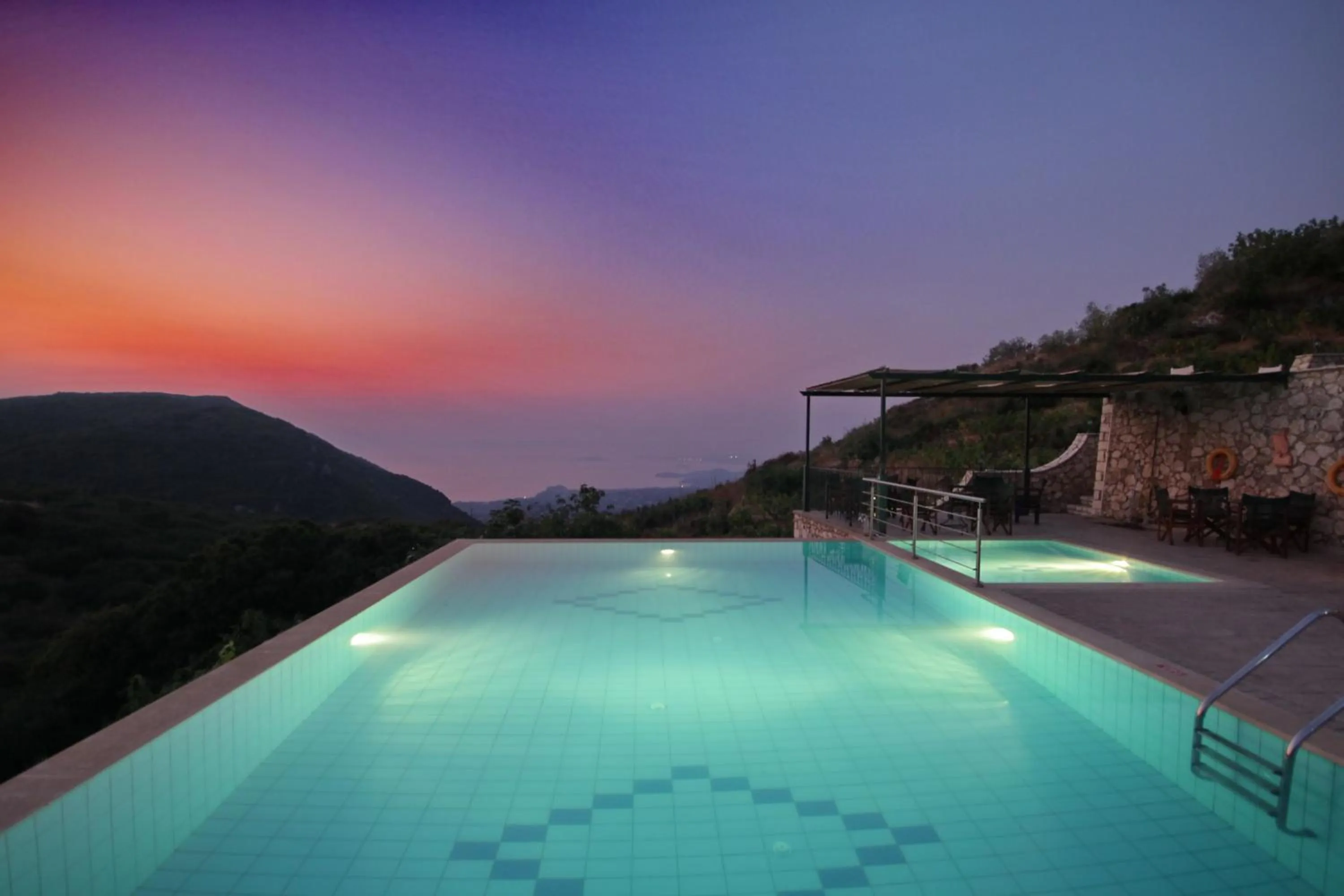 City view in Corfu Sokraki Villas