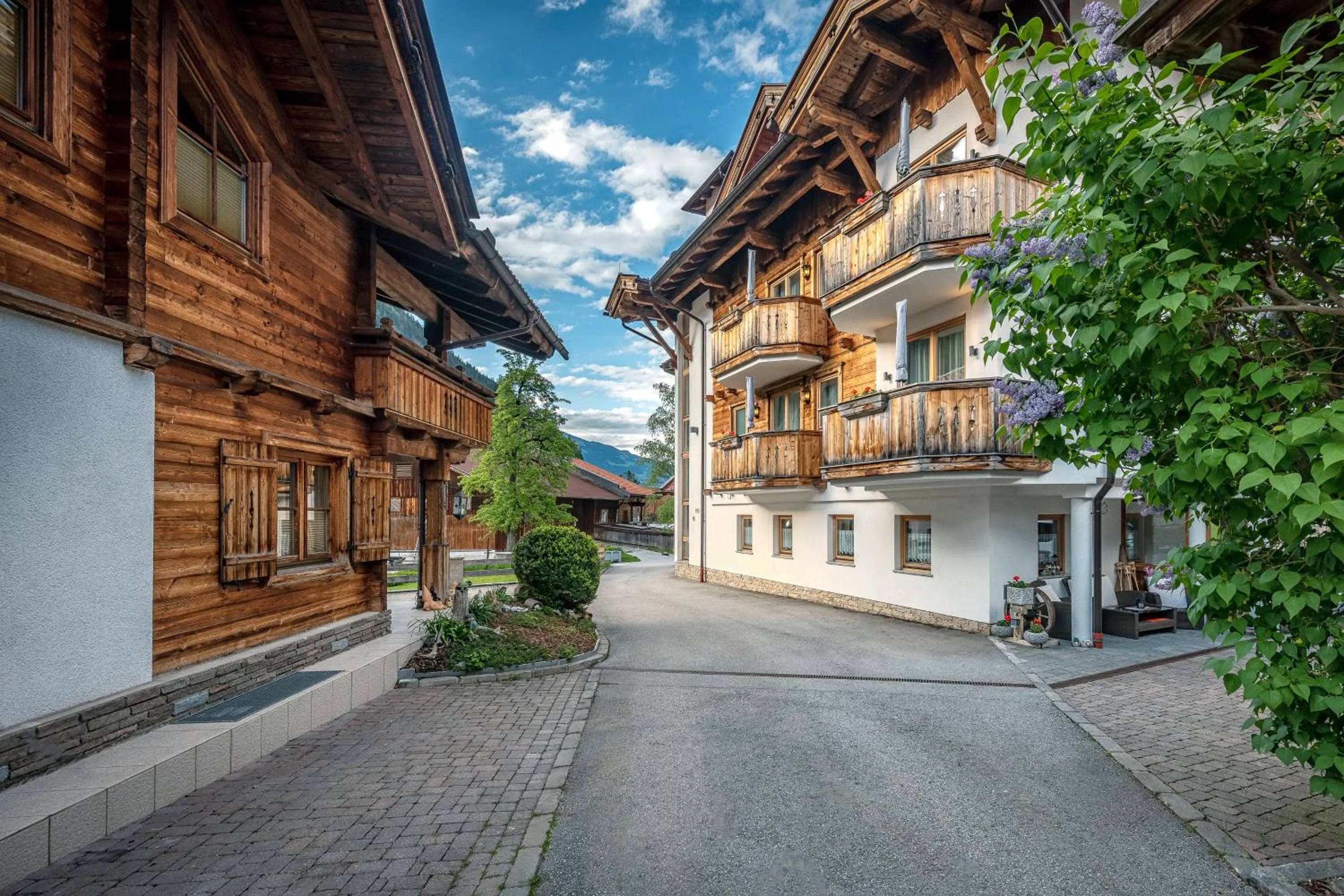 Property building in Alpenresort Thanner