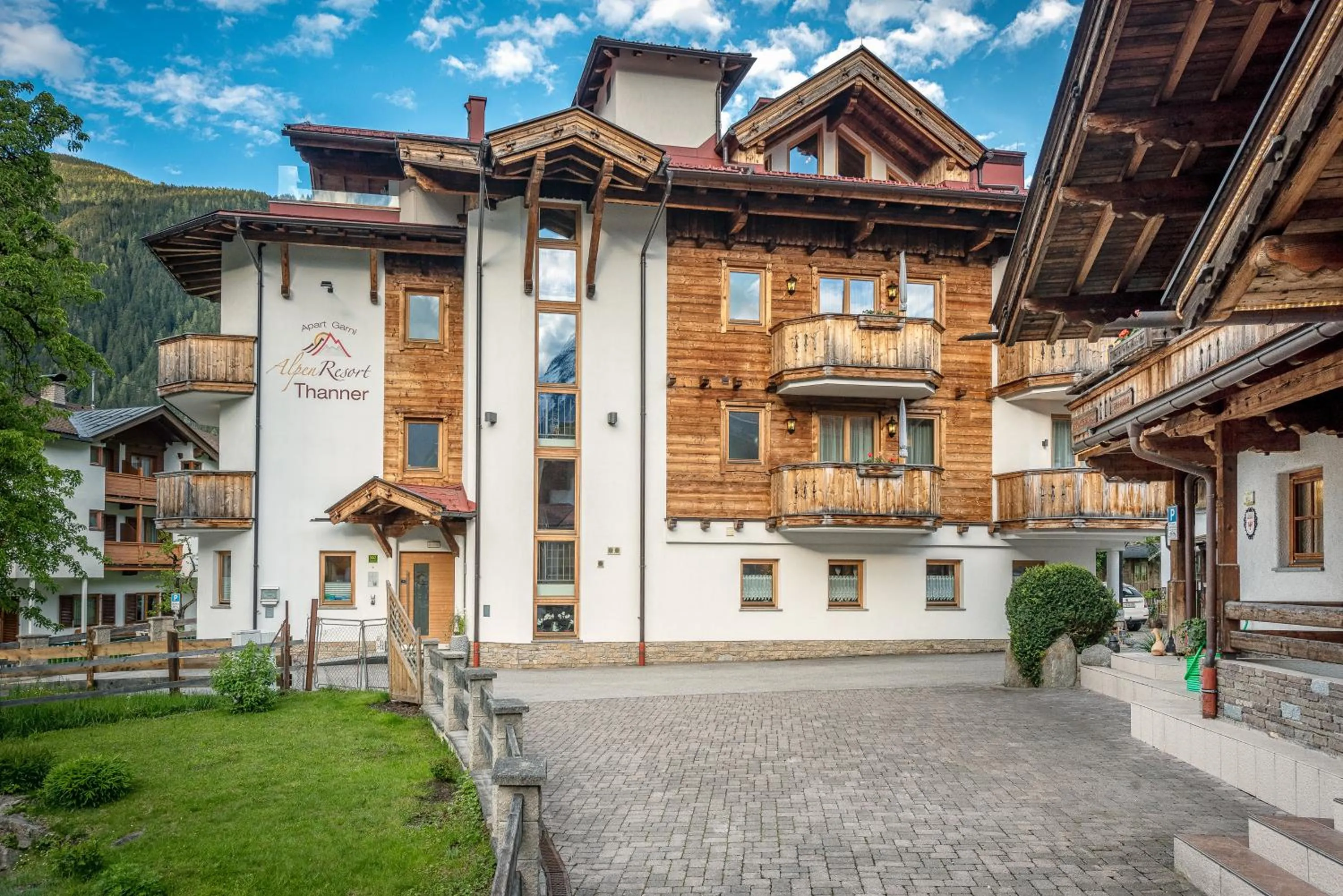 Property building in Alpenresort Thanner