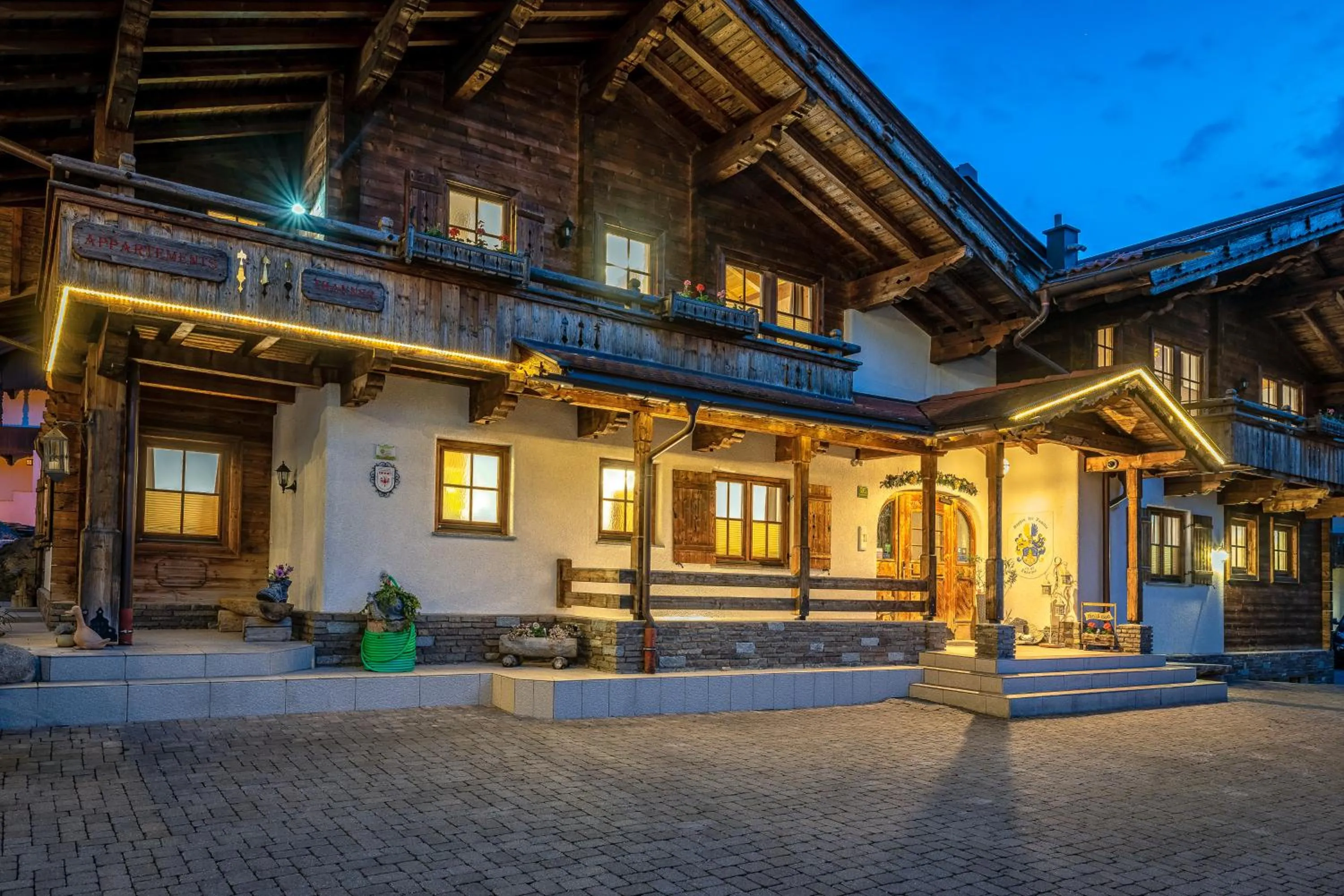 Property building in Alpenresort Thanner