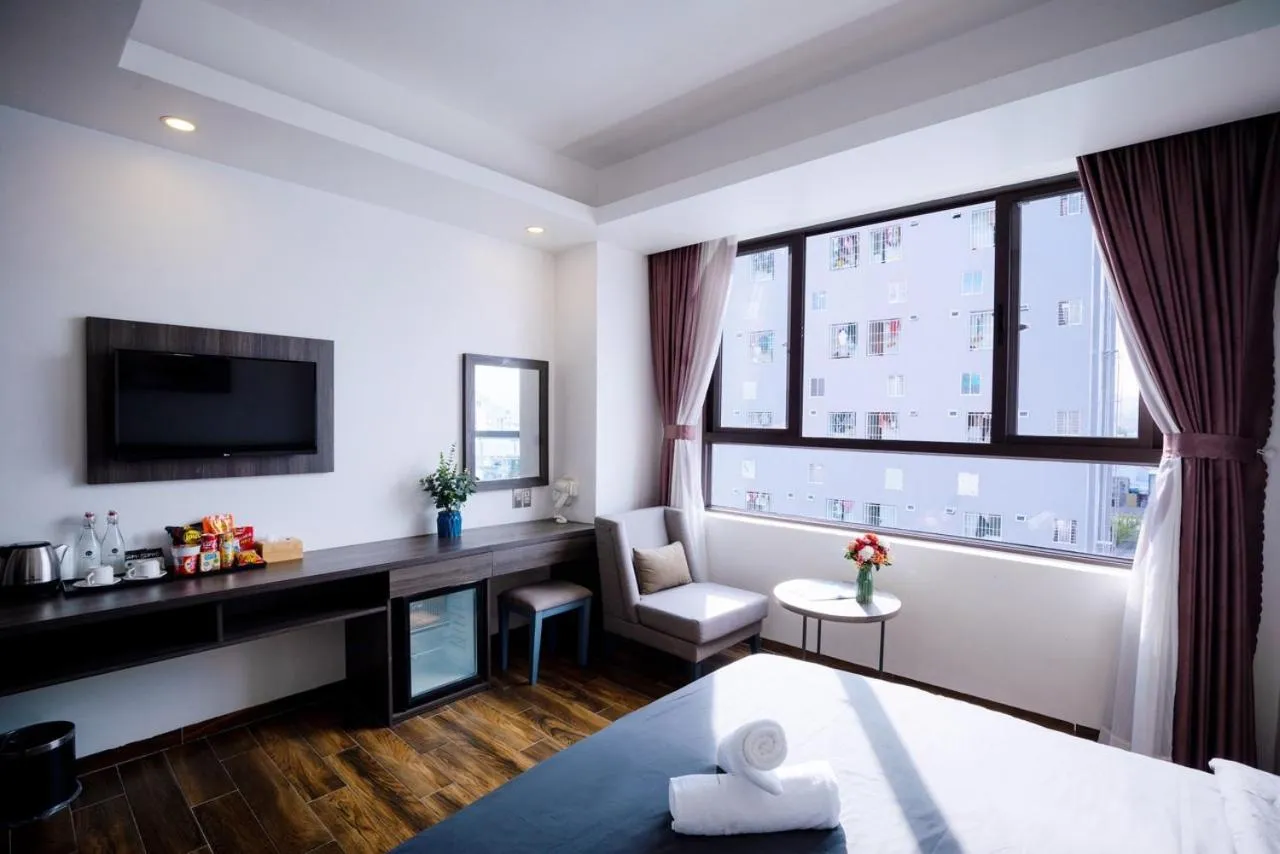 Bed in La Casa Hotel Nha Trang