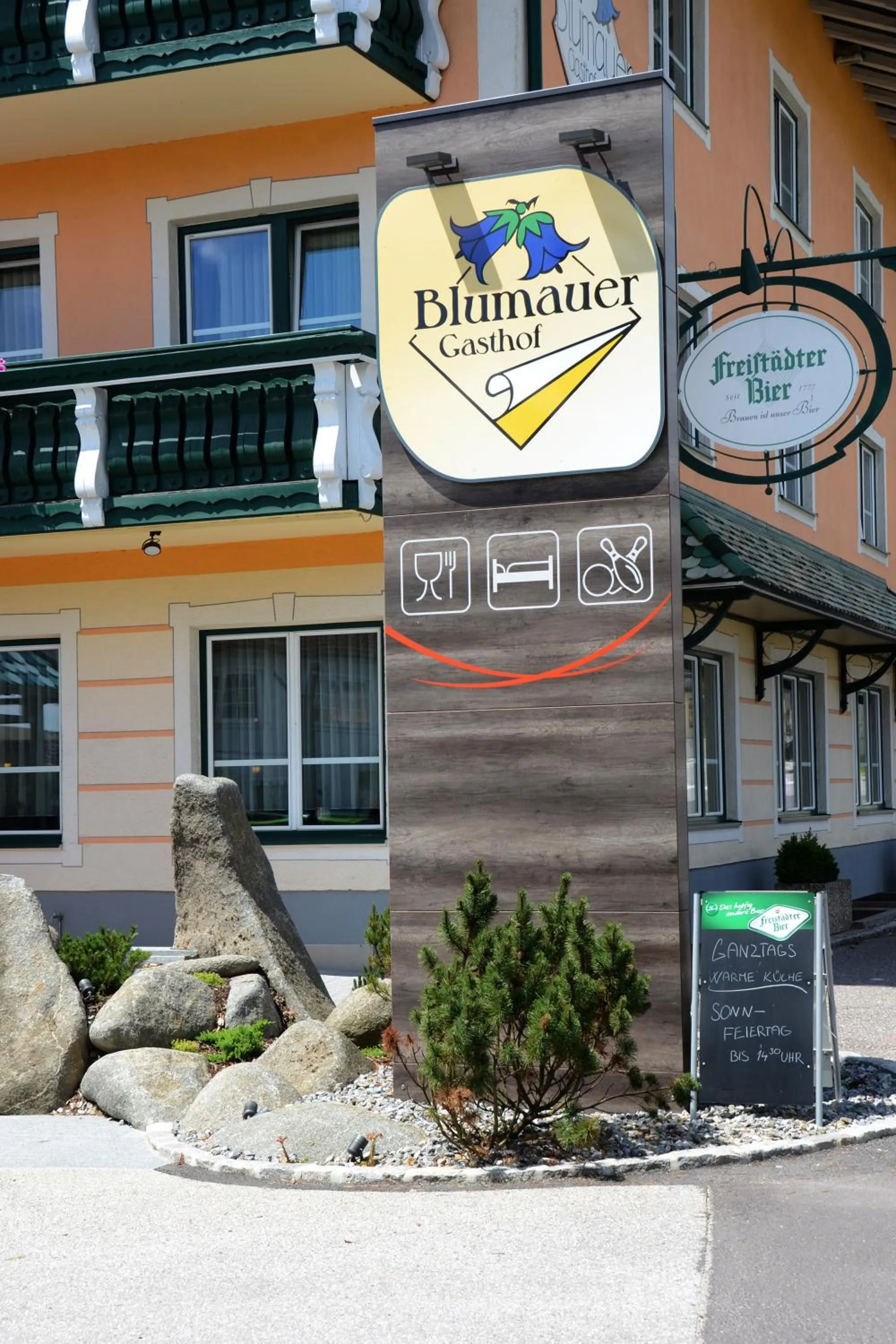 Property building in Hotel Blumauer