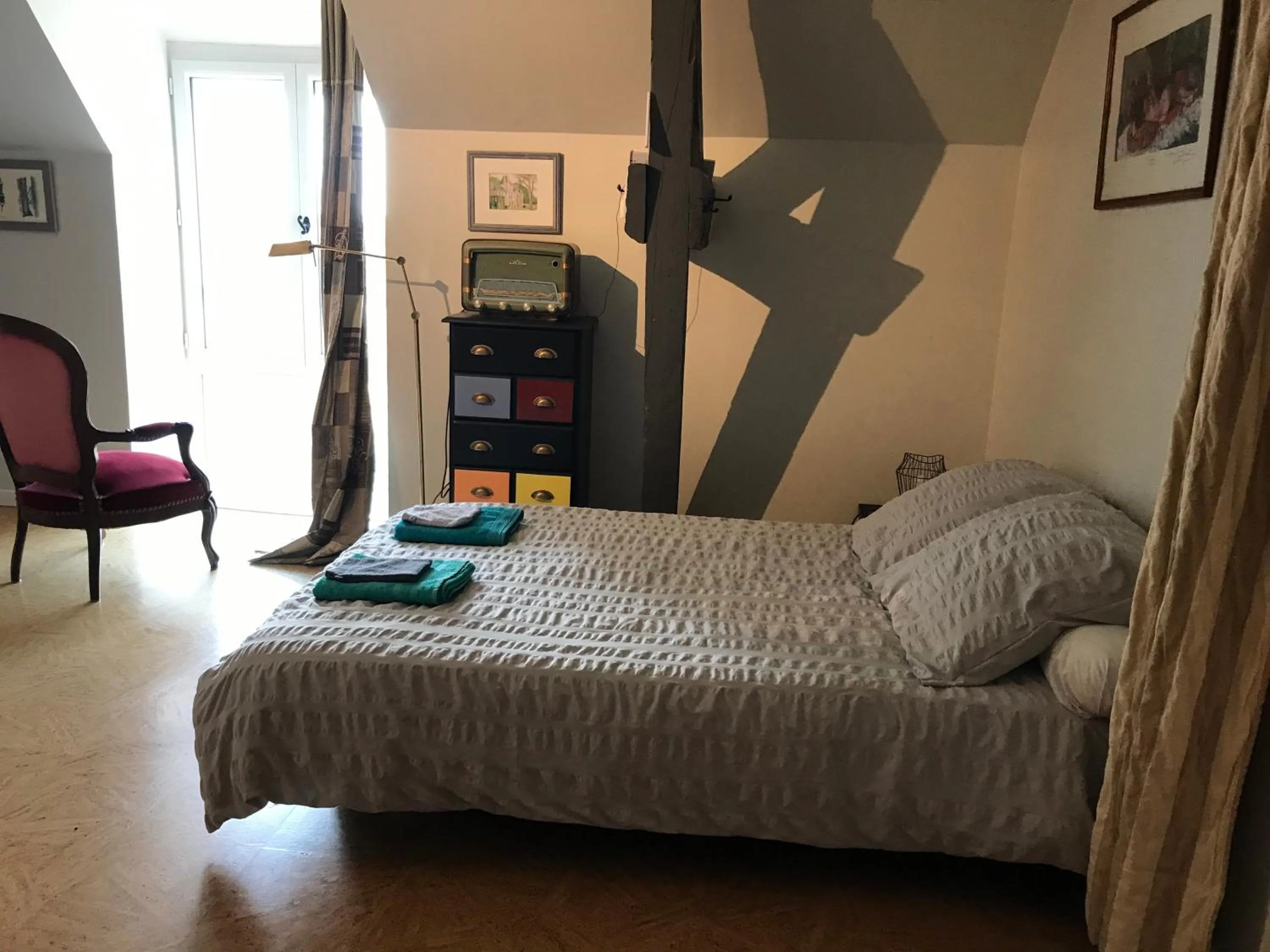 Bed in Le puits de la Montrée