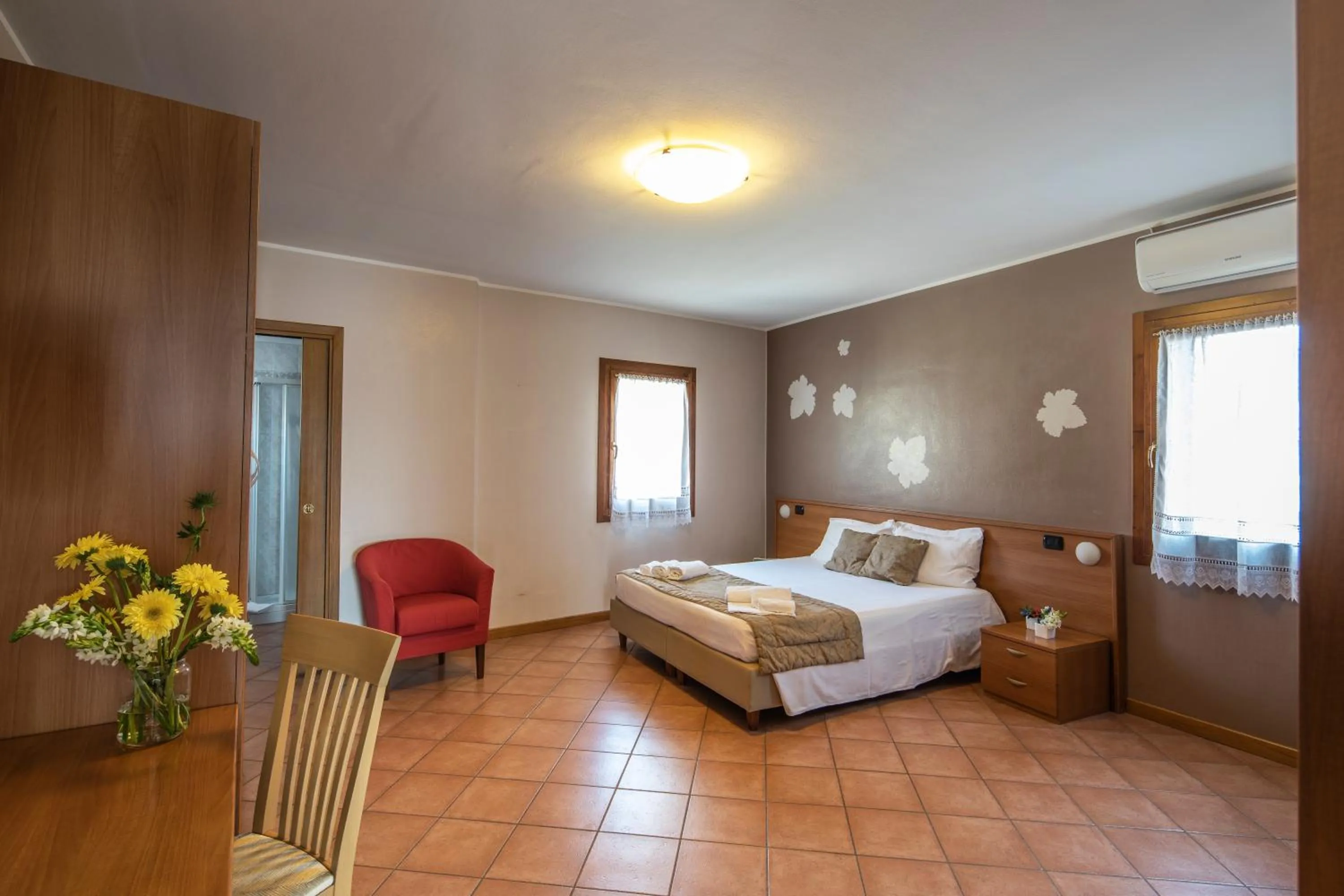 Bed in Locanda Ai Archi Di Andreola Monica