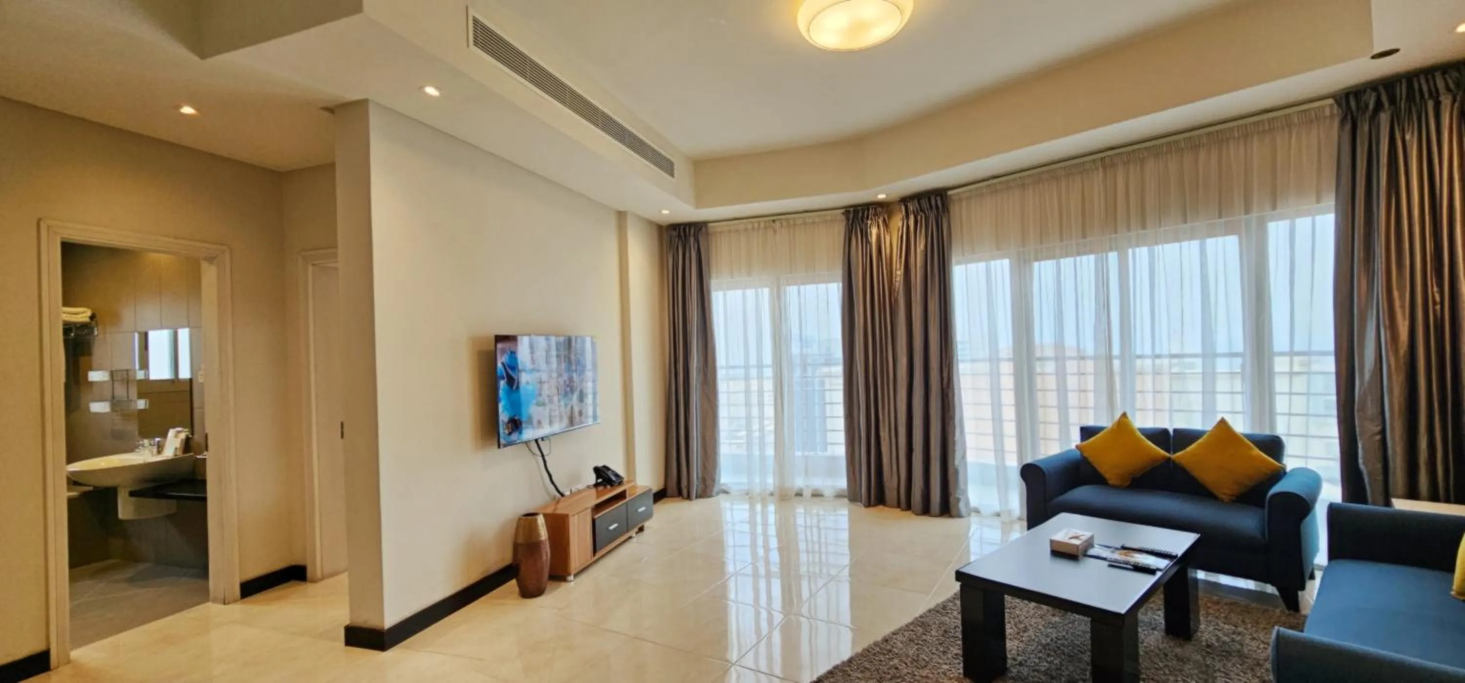 Living room in Loumage S Suites and Spa