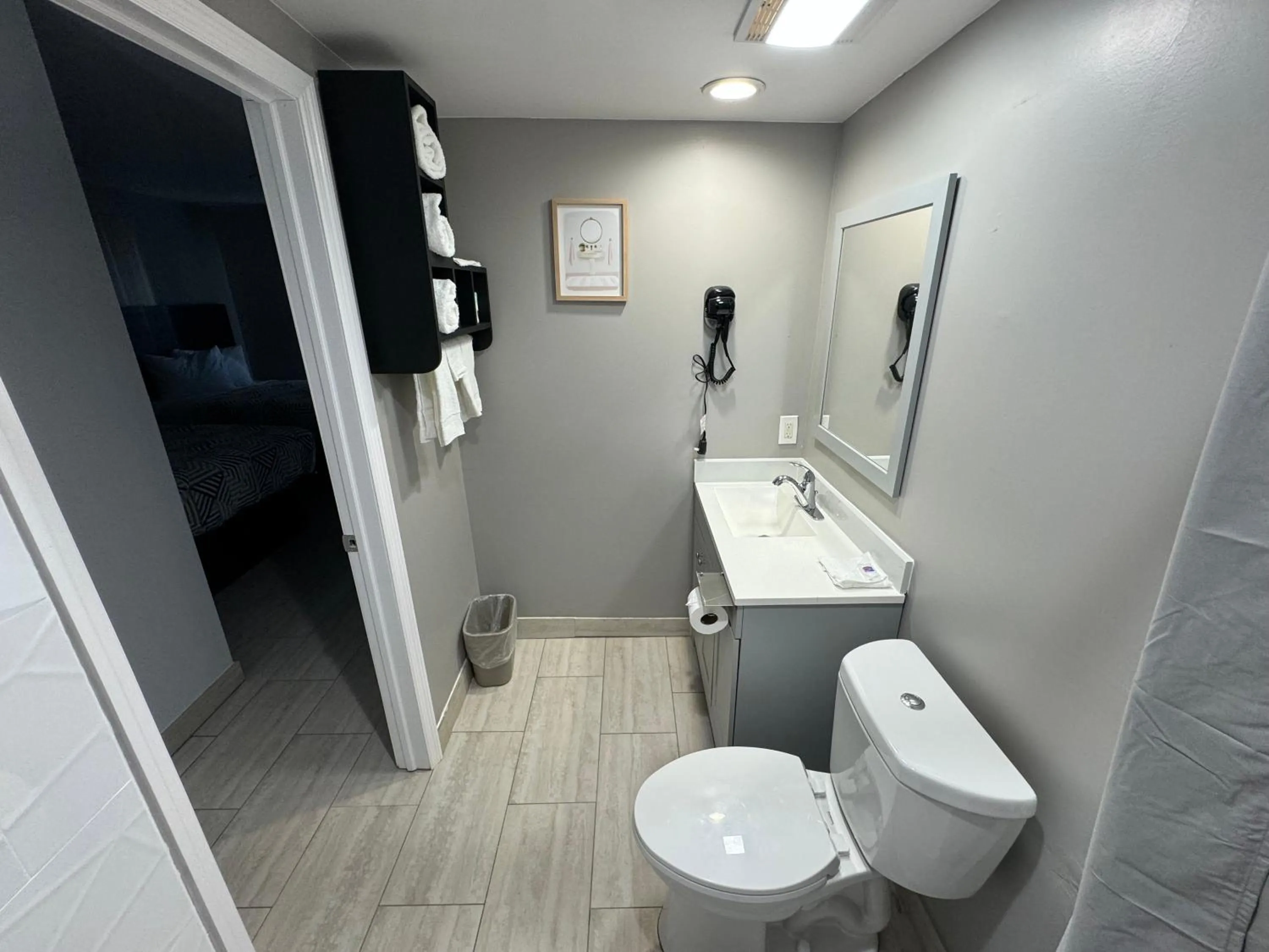 Shower in Studio 6-Englewood, FL