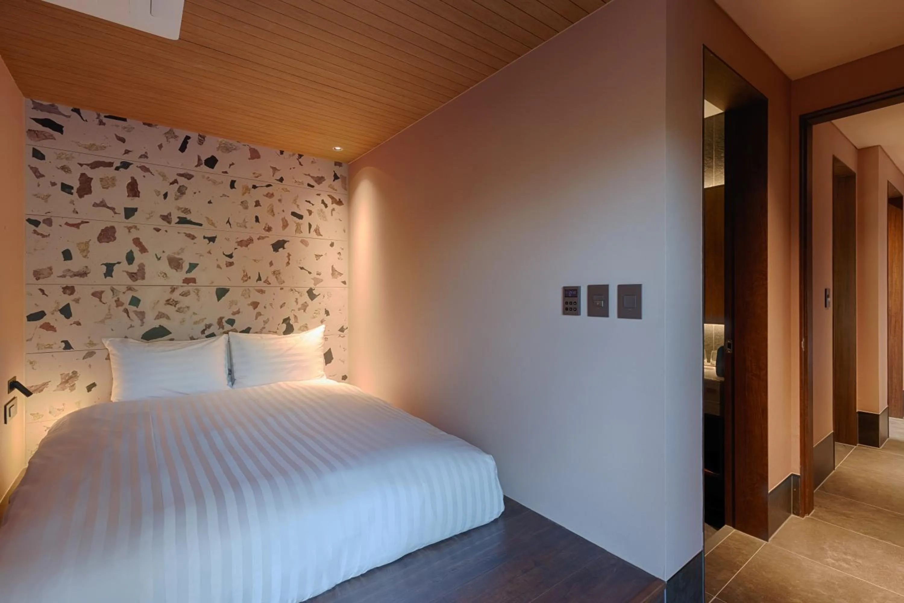 Bed in Sono Calm Jeju