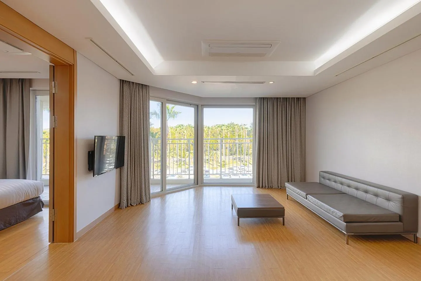 Bed in Sono Calm Jeju