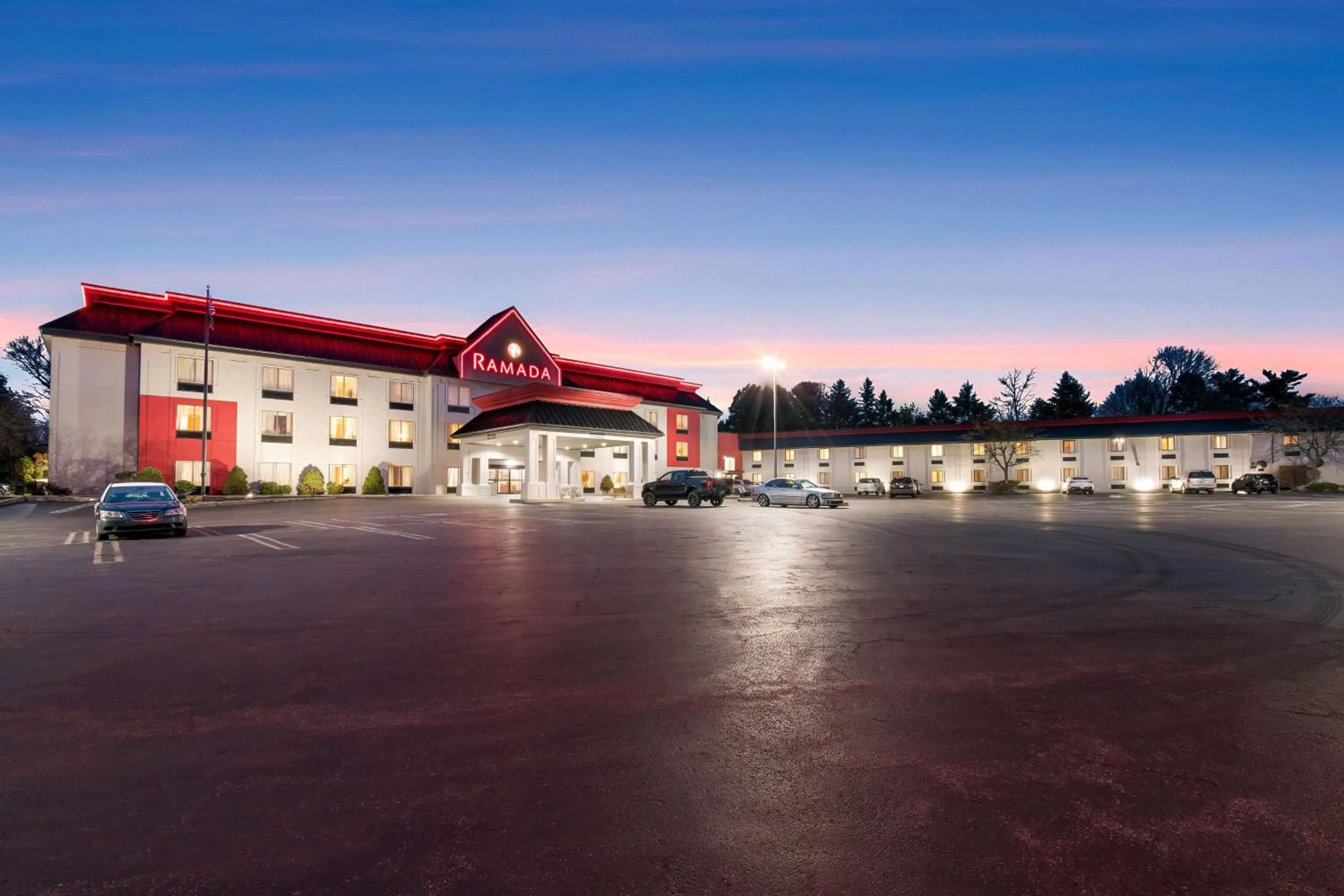 Property building in Ramada by Wyndham Harrisburg/Hershey Area