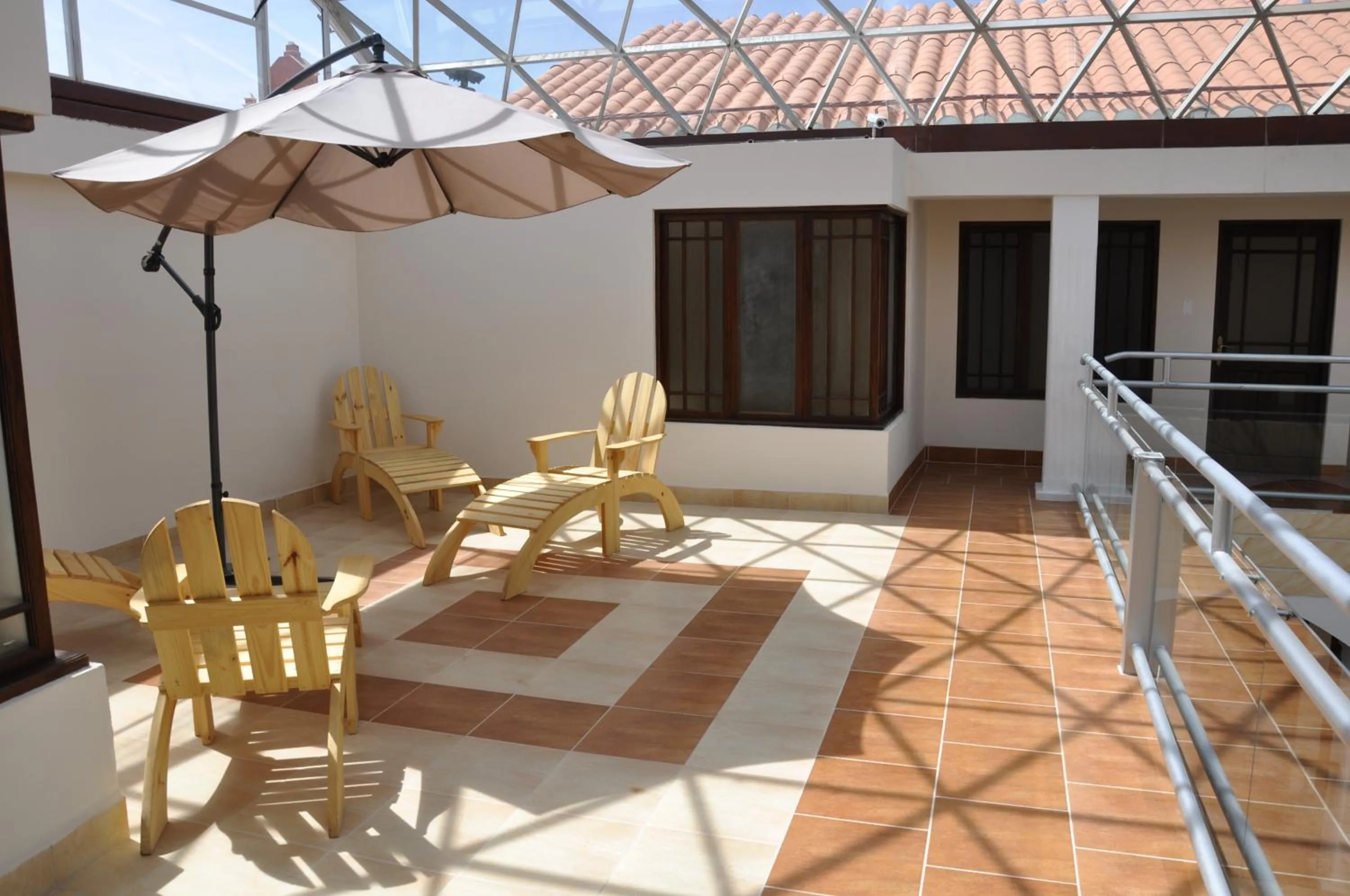 Solarium in Hostal Patrimonio - Potosi