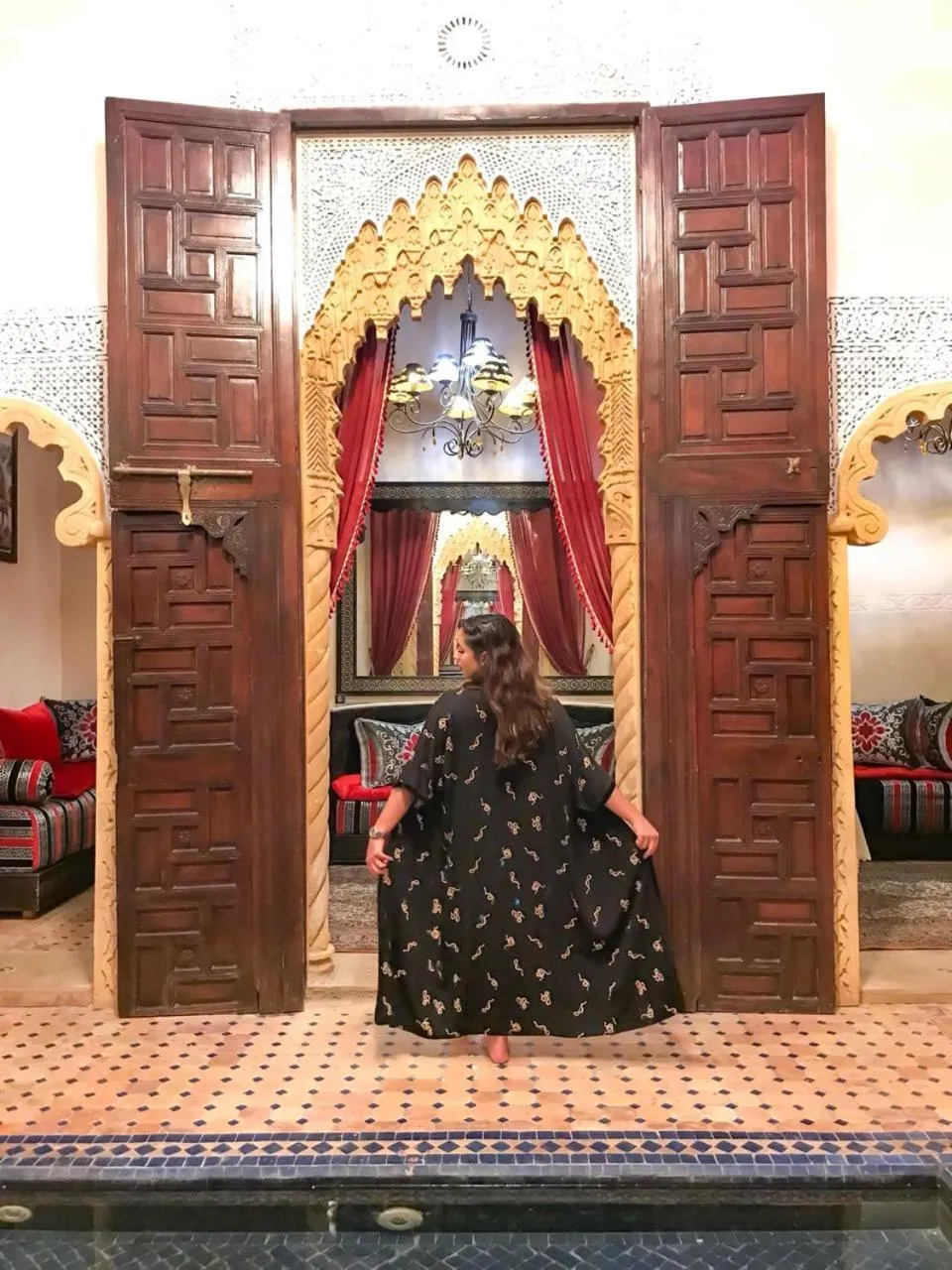 Patio in Riad La Porte du Bouregreg