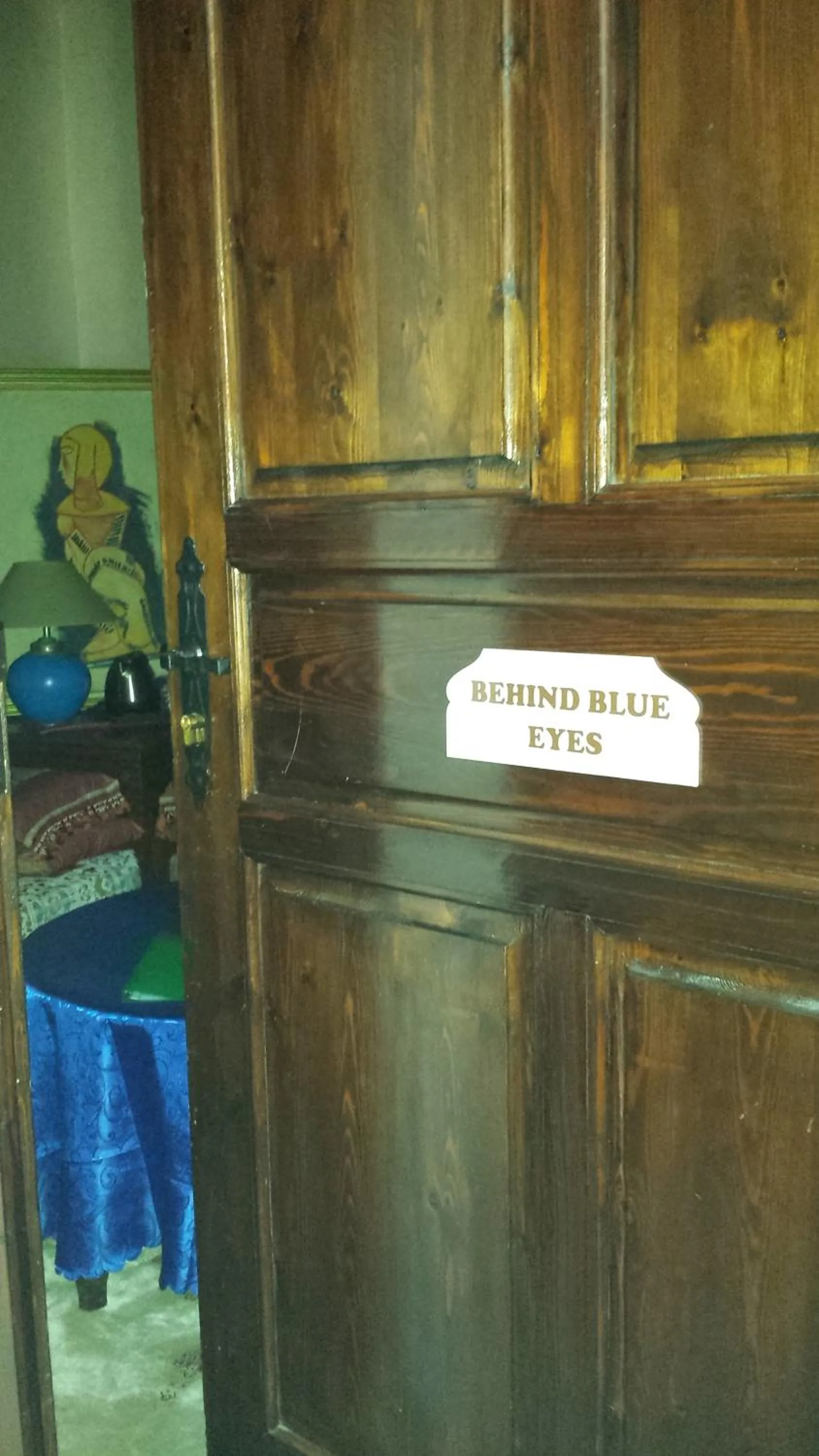 Decorative detail in Riad La Porte du Bouregreg