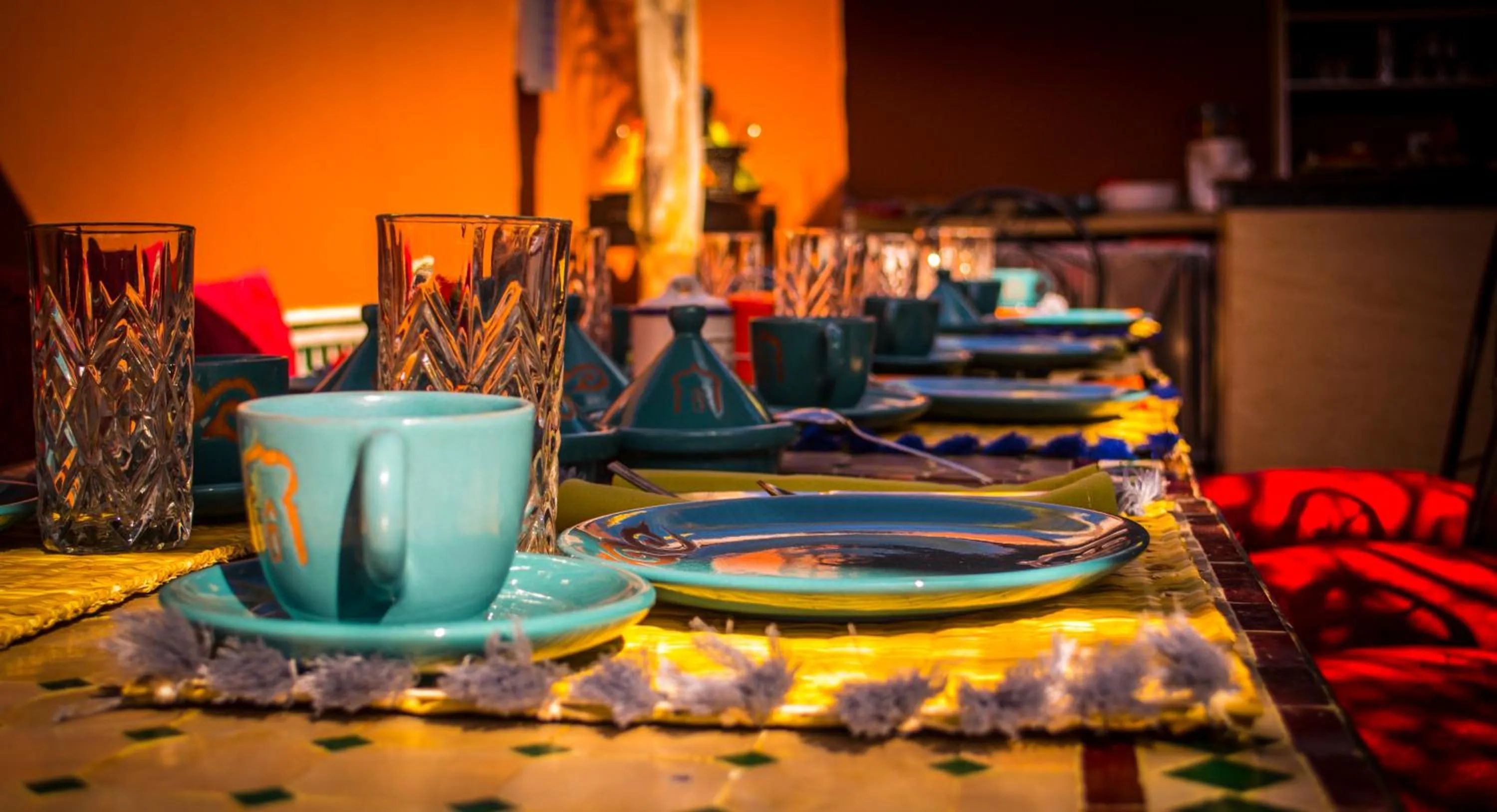 Restaurant/places to eat in Riad La Porte du Bouregreg