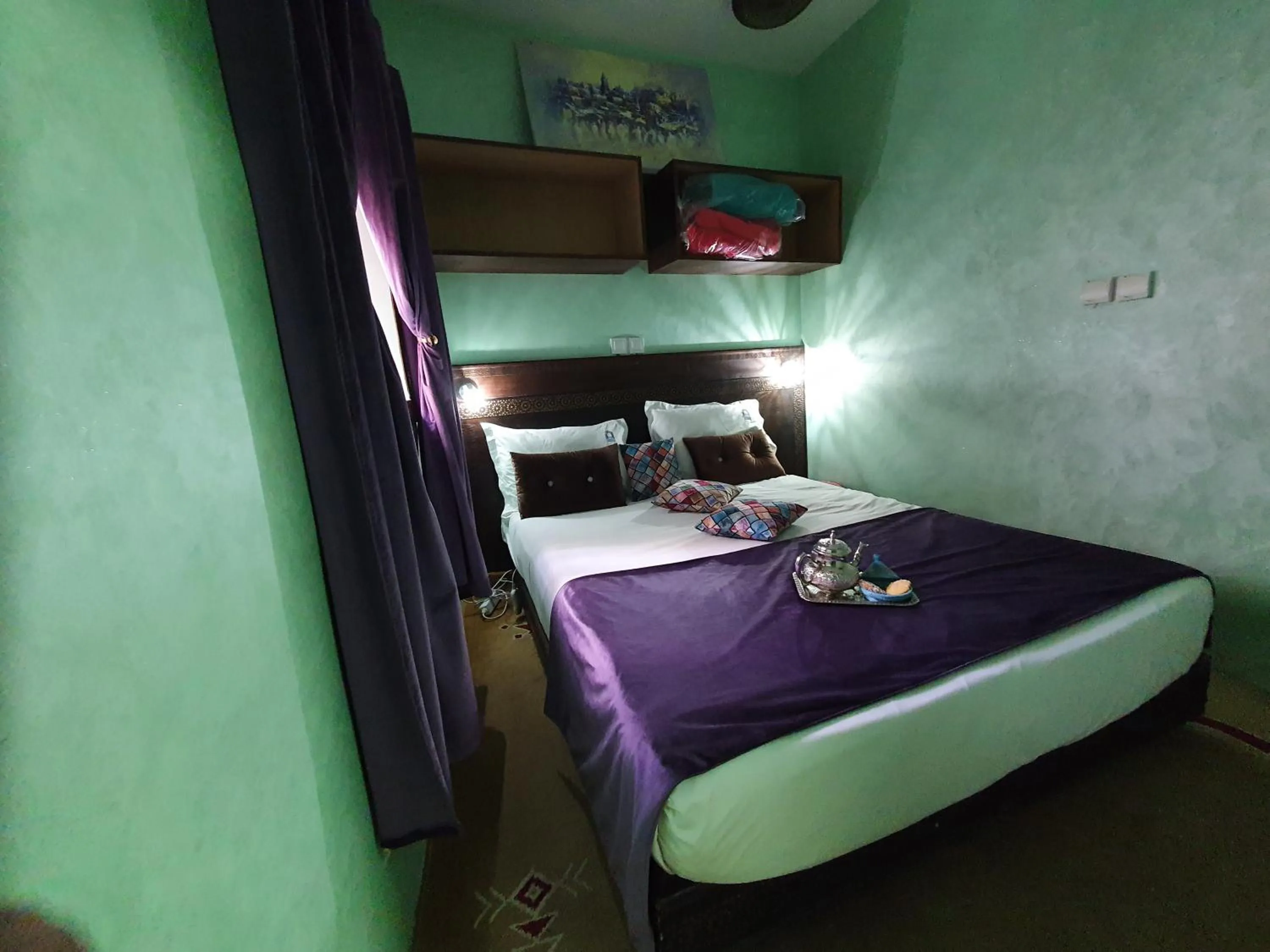 Bed in Riad La Porte du Bouregreg