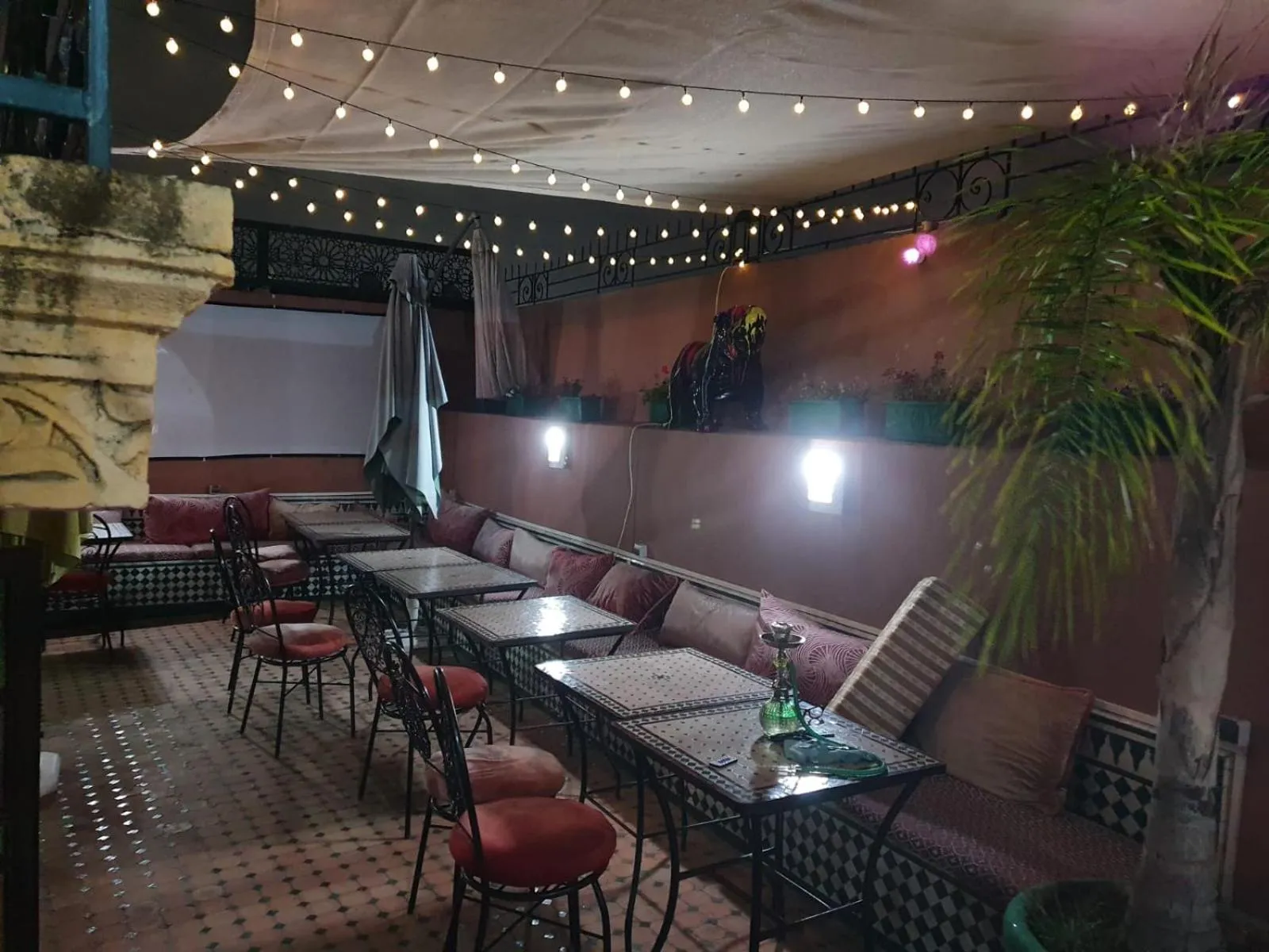 Patio in Riad La Porte du Bouregreg