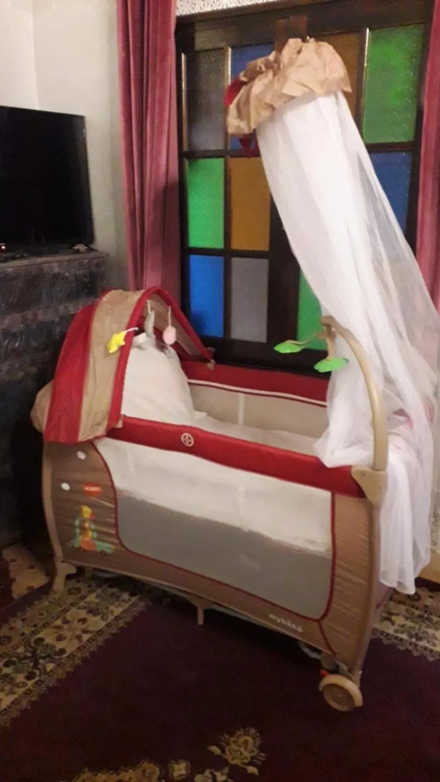 cot, Bed in Riad La Porte du Bouregreg