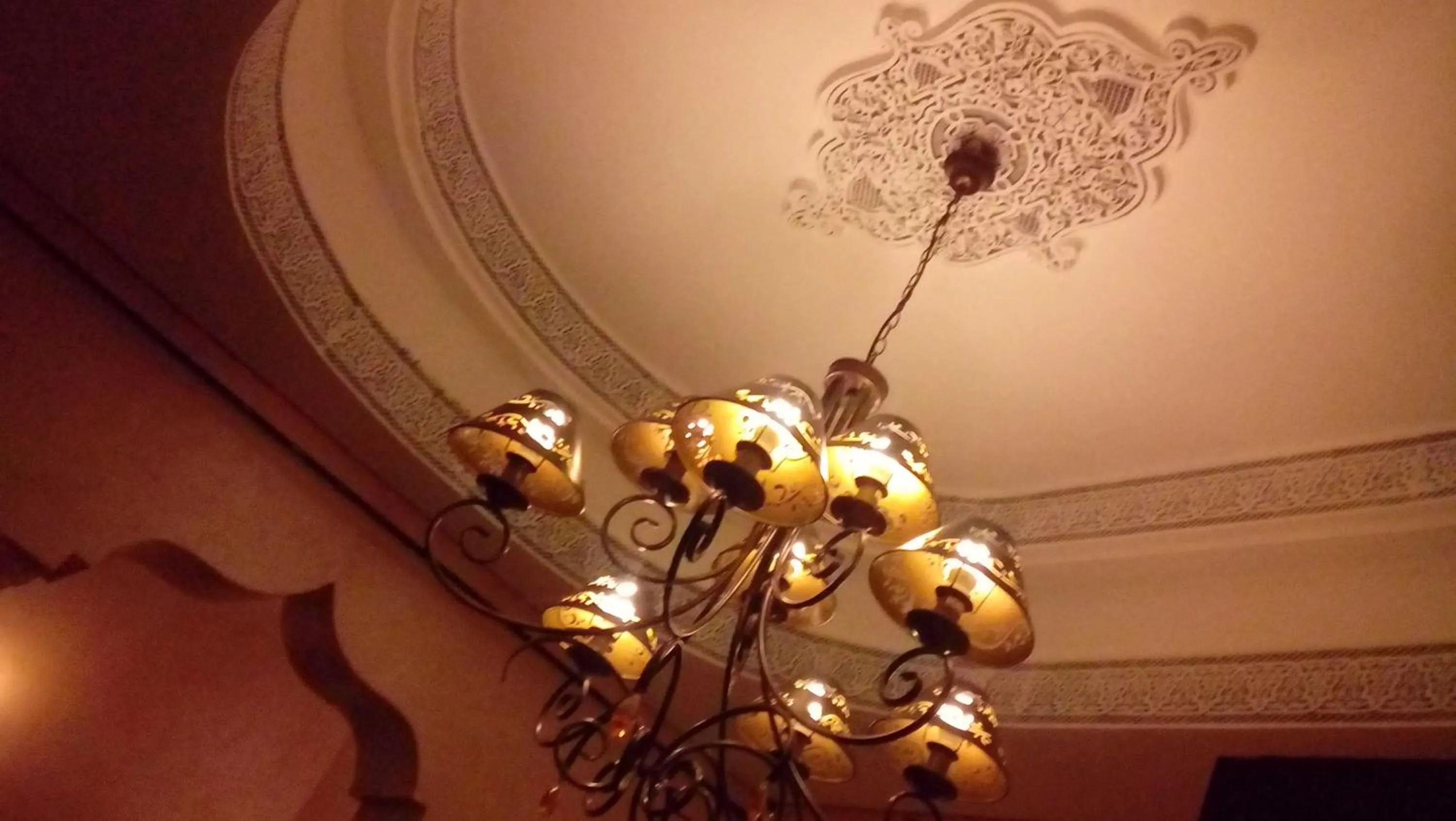 Decorative detail in Riad La Porte du Bouregreg