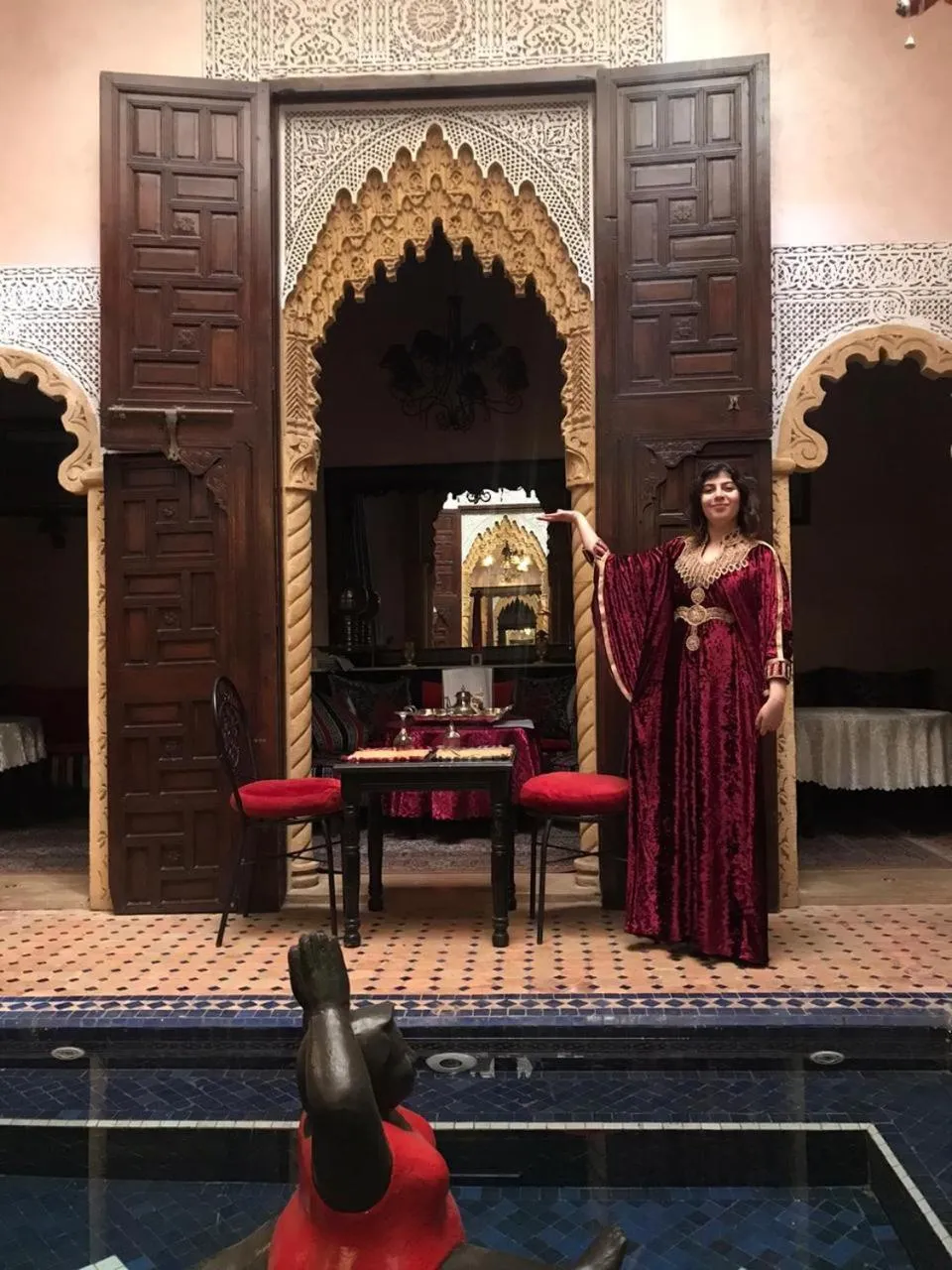 Patio in Riad La Porte du Bouregreg