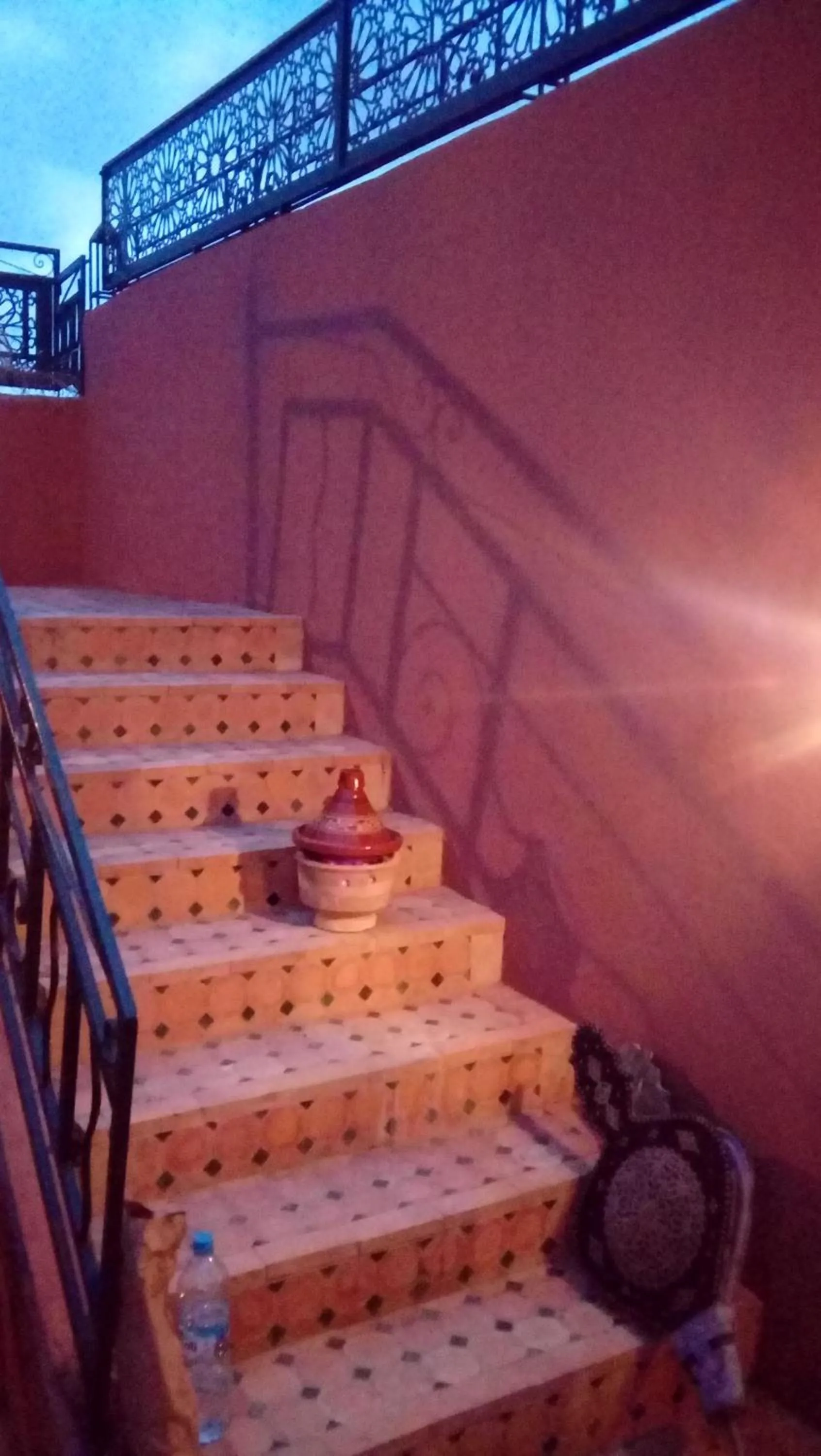 Balcony/Terrace in Riad La Porte du Bouregreg