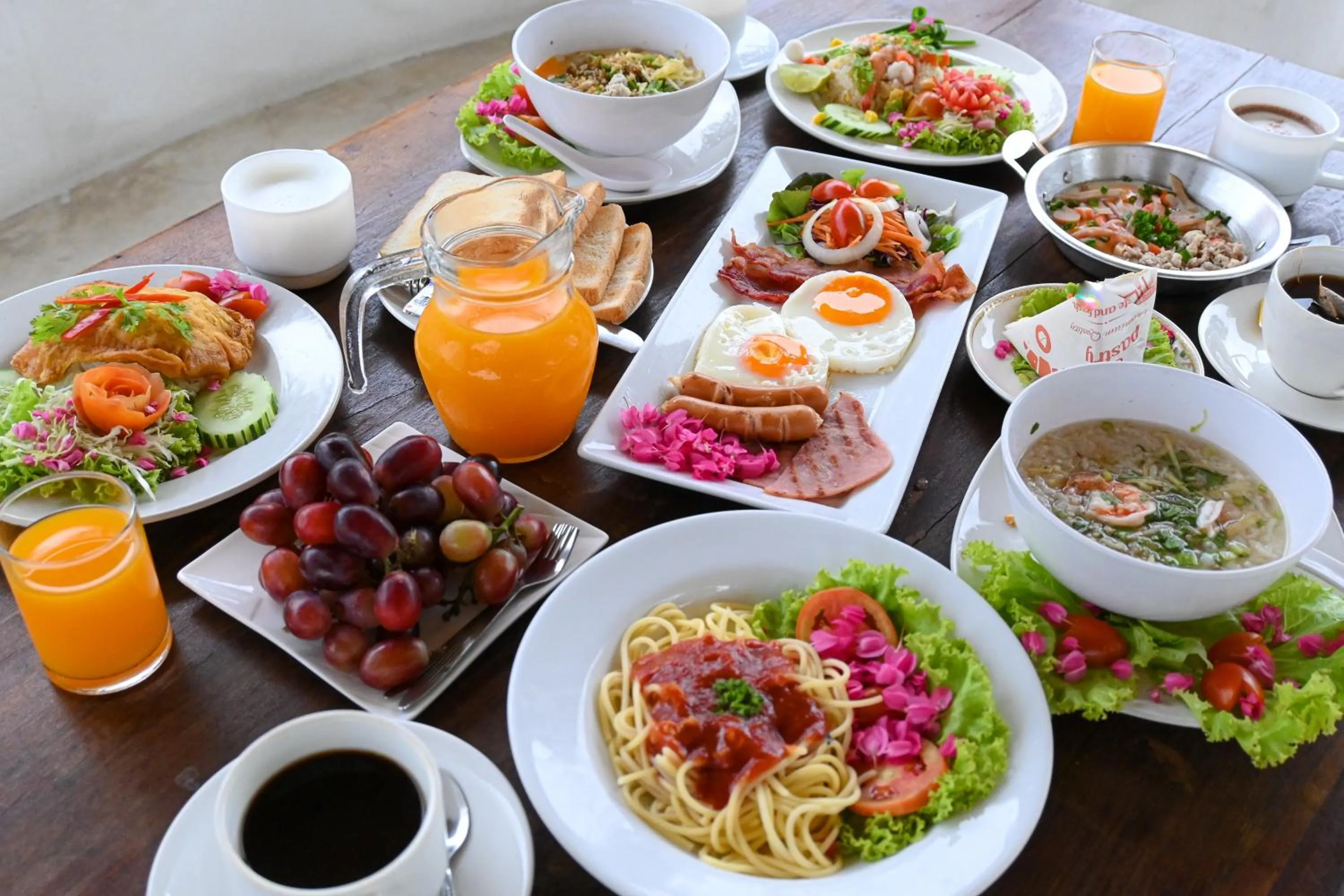 Breakfast in Swiss Valley Hip Resort