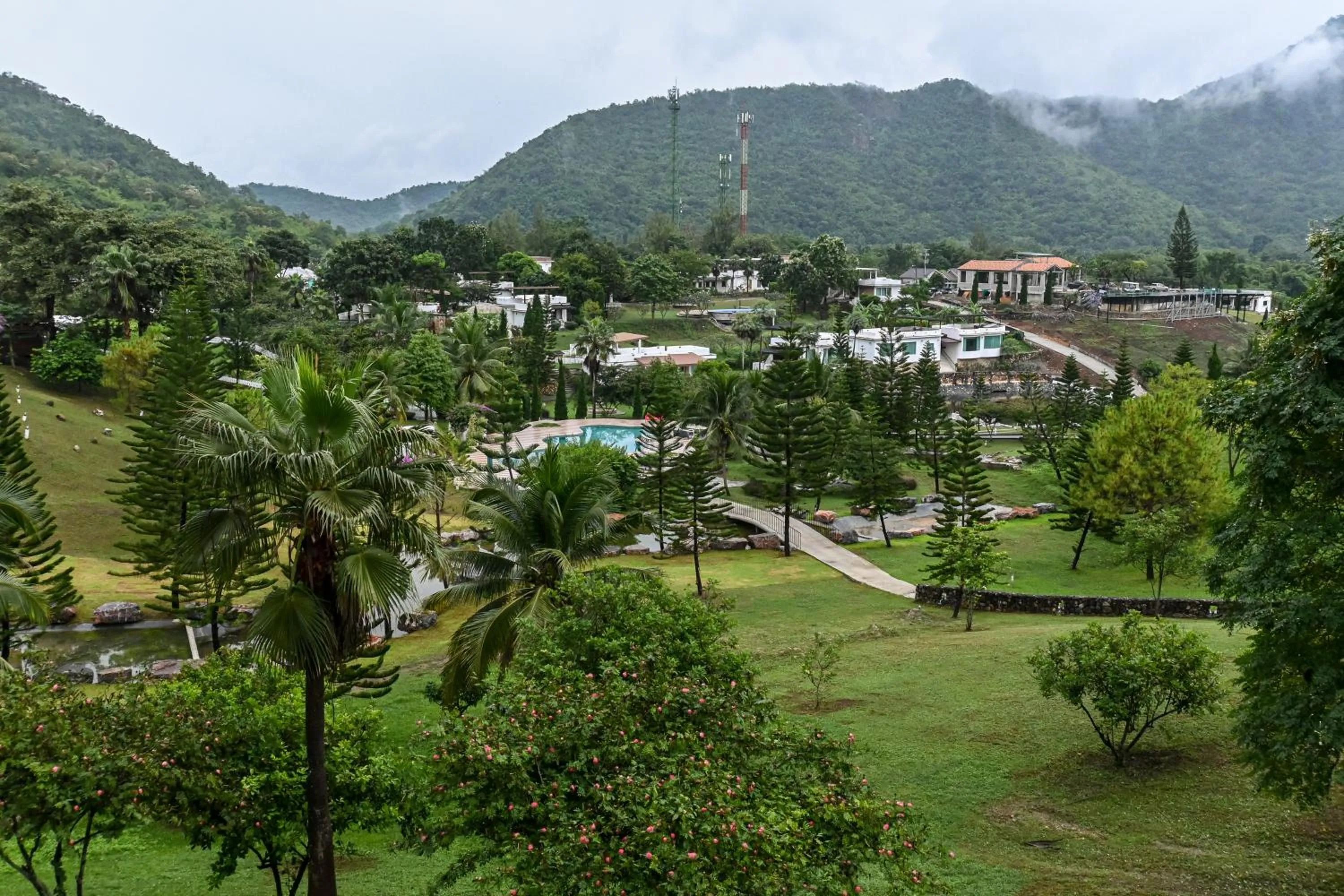 Mountain view in Swiss Valley Hip Resort