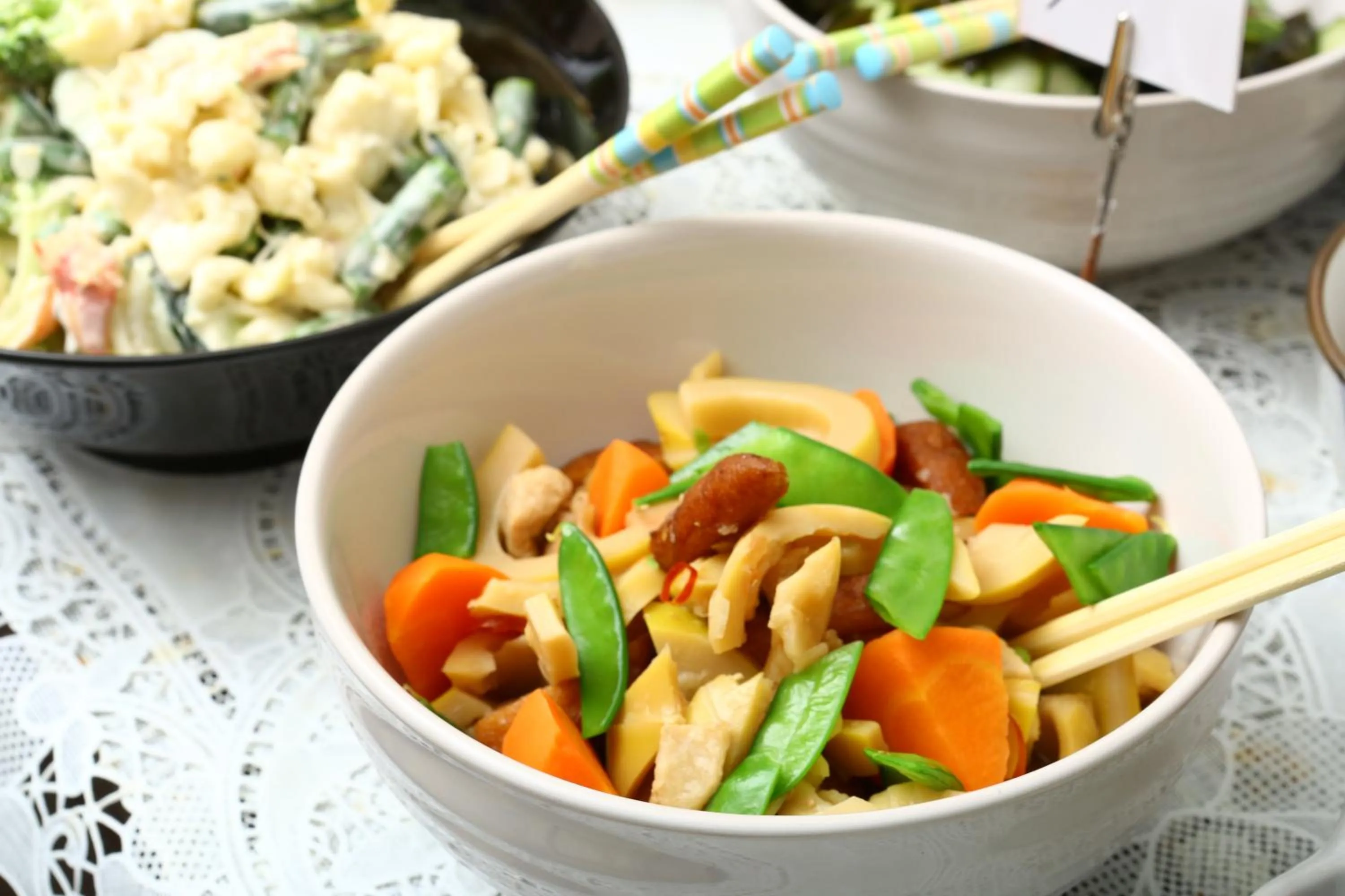 Buffet breakfast in Chino Sky View Hotel