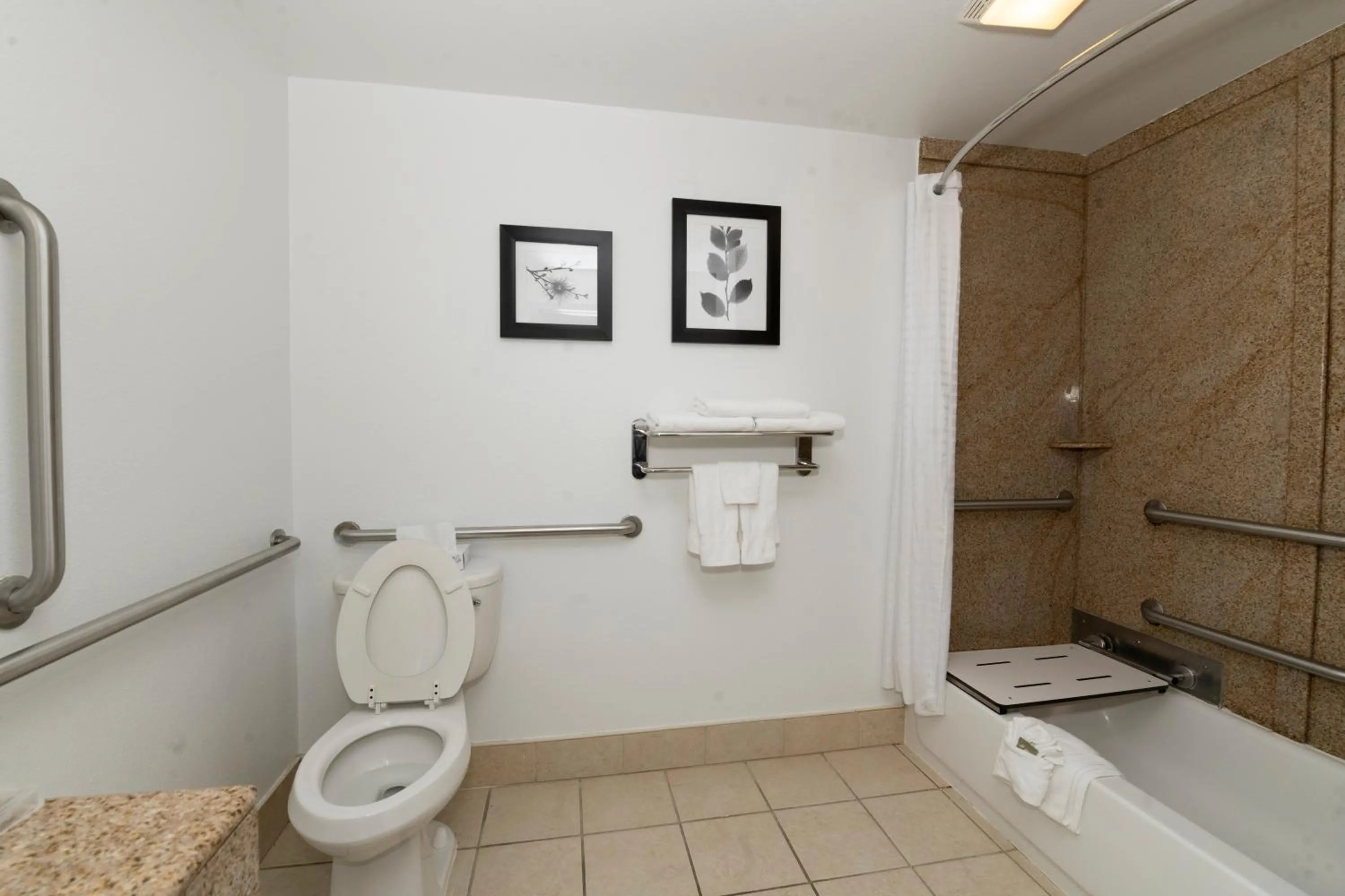 Toilet in Country Inn & Suites by Radisson, Harrisburg - Hershey West, PA