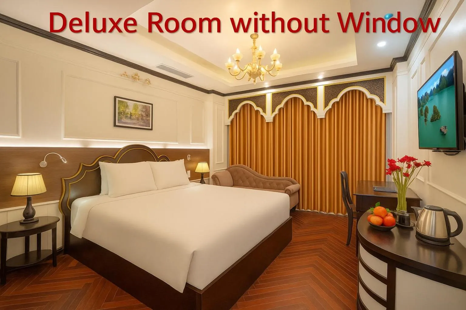 Bed in Hotel Du Palace