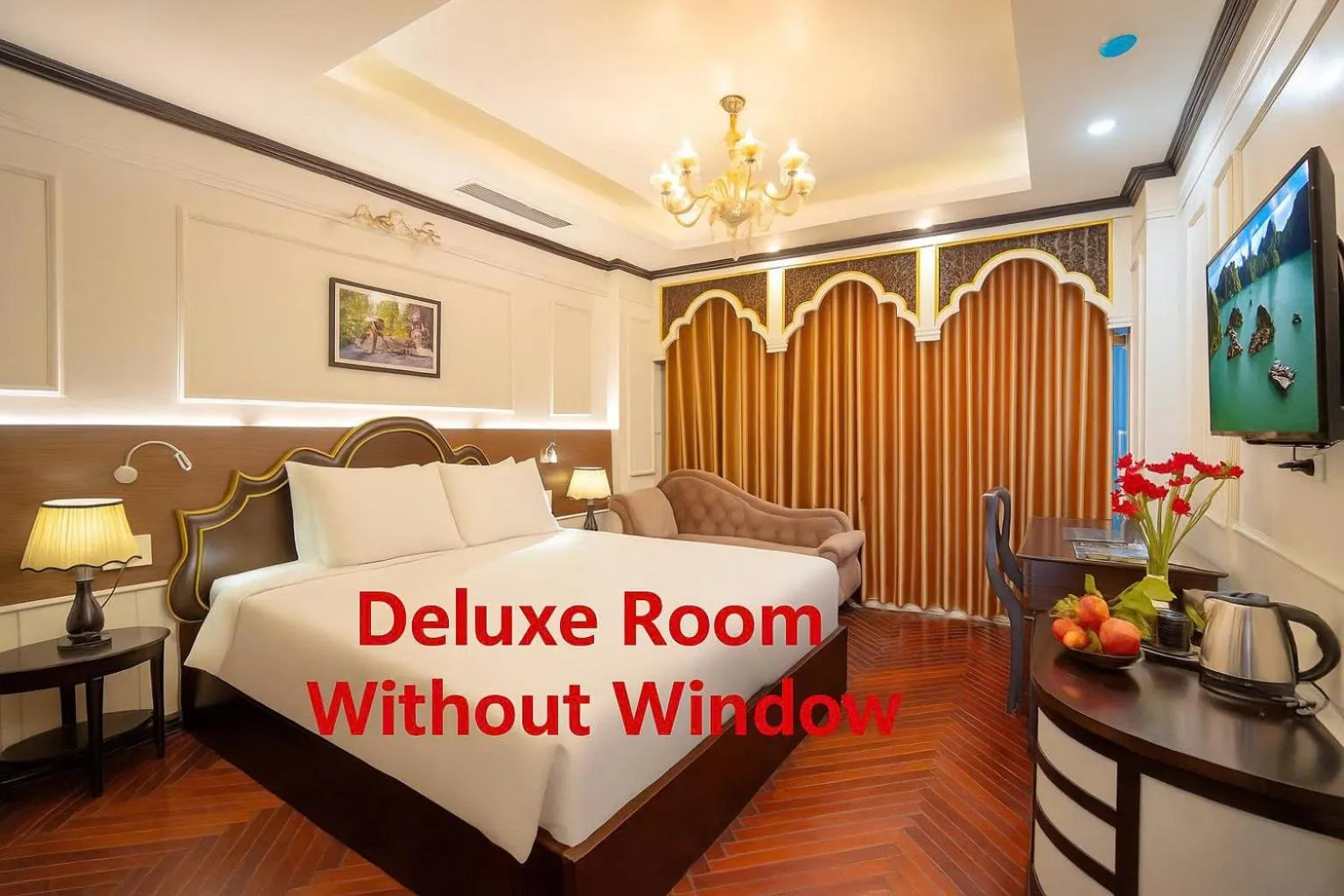 Photo of the whole room, Bed in Hotel Du Palace