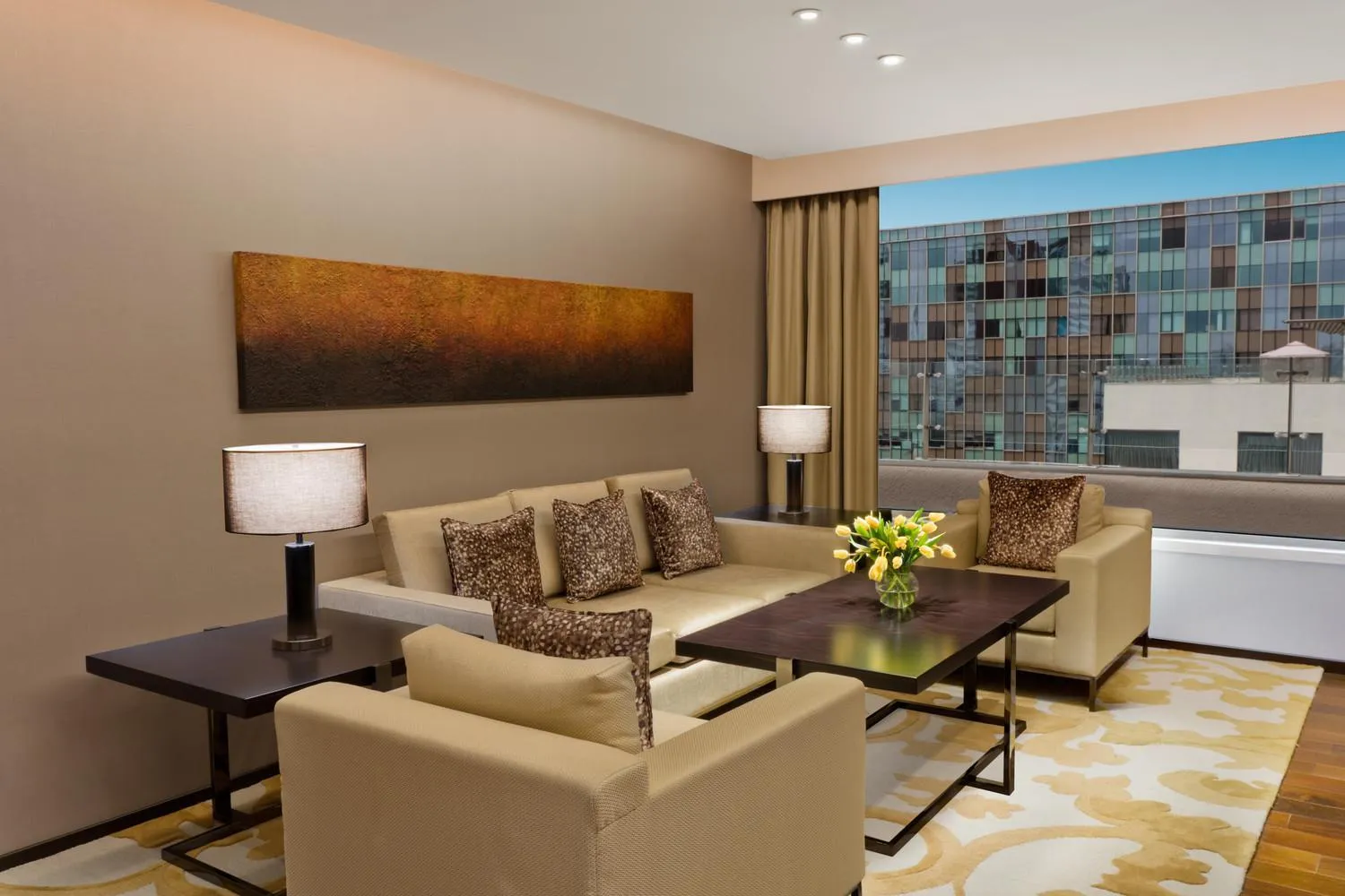 Living room in Sheraton Grand Bengaluru Whitefield Hotel & Convention Center