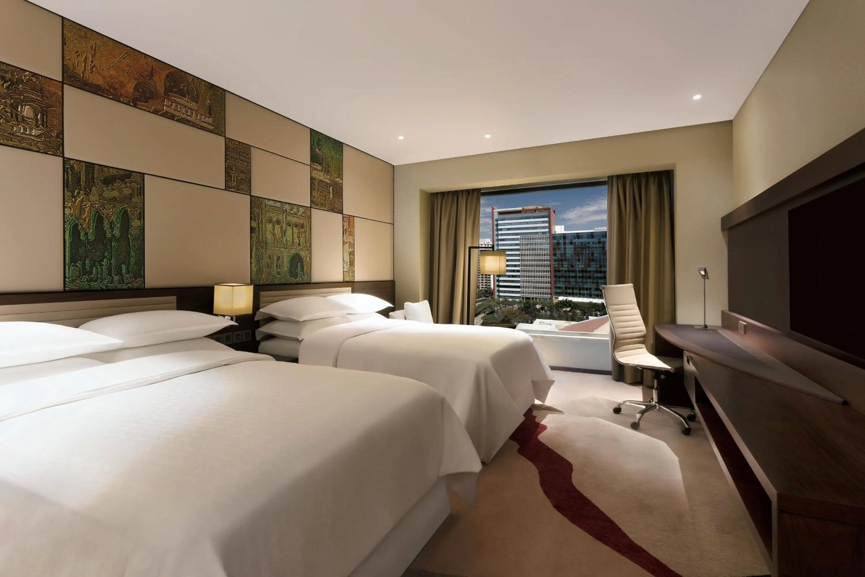 Photo of the whole room, Bed in Sheraton Grand Bengaluru Whitefield Hotel & Convention Center