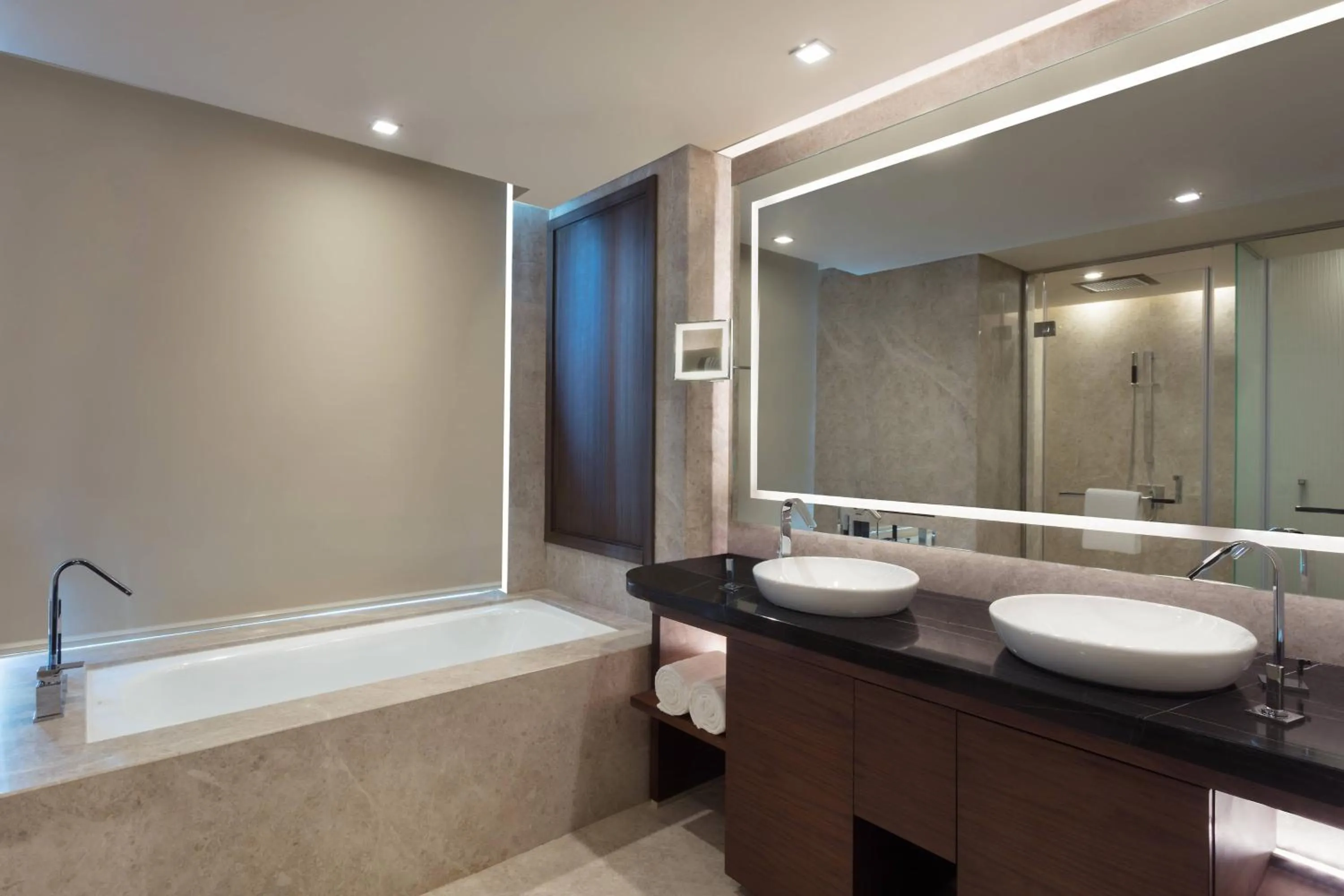 Bathroom in Sheraton Grand Bengaluru Whitefield Hotel & Convention Center