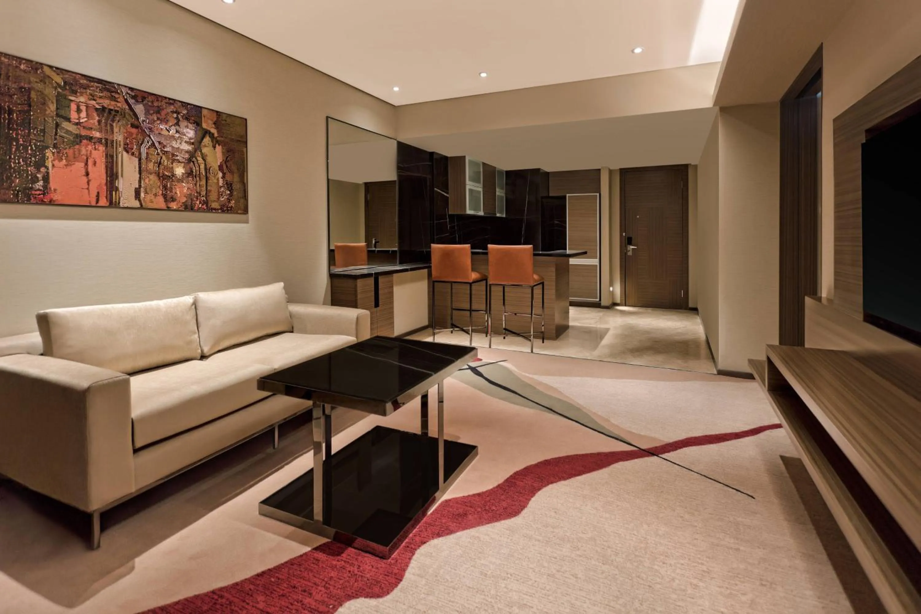 Living room in Sheraton Grand Bengaluru Whitefield Hotel & Convention Center