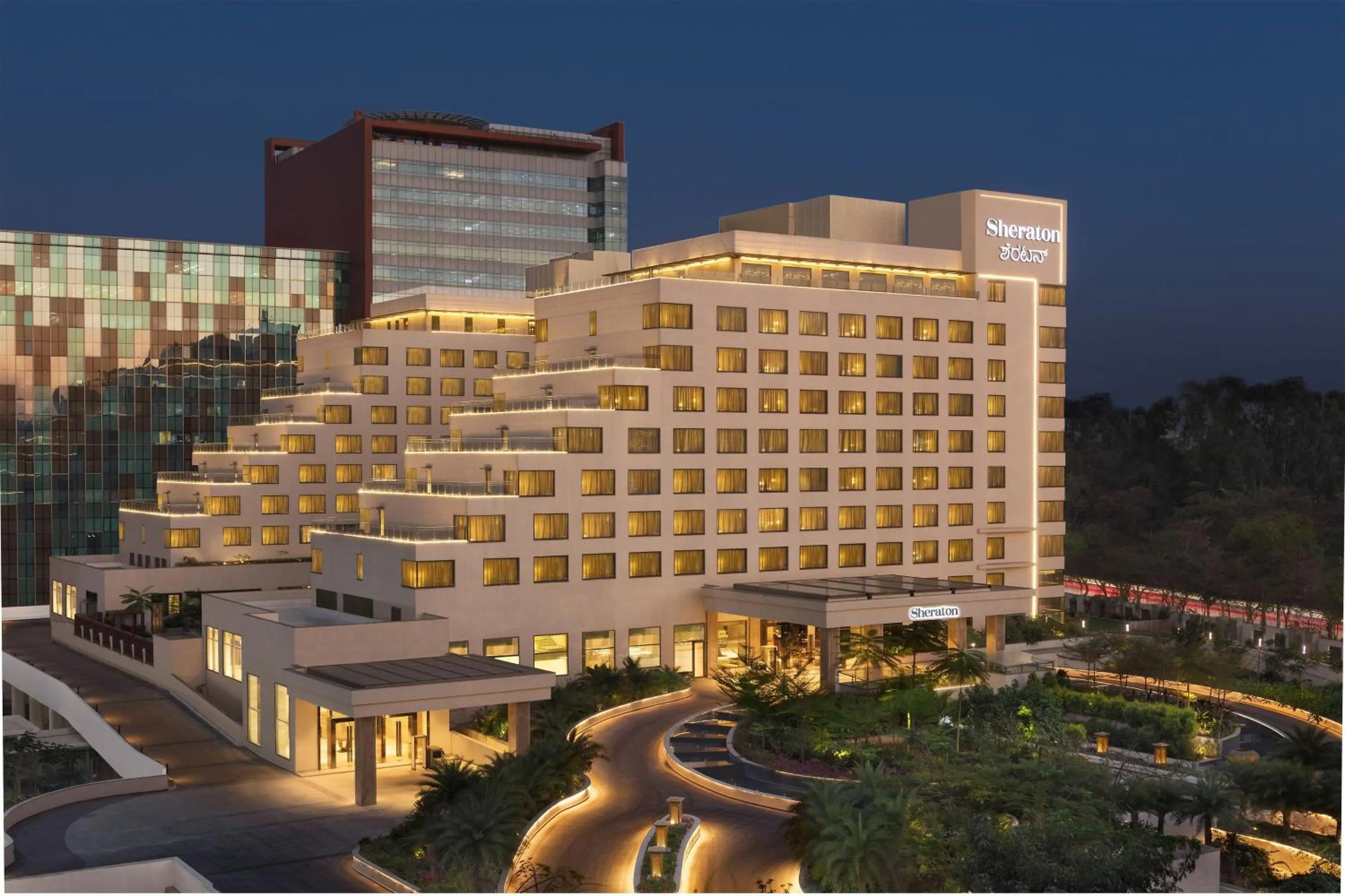 Property building in Sheraton Grand Bengaluru Whitefield Hotel & Convention Center