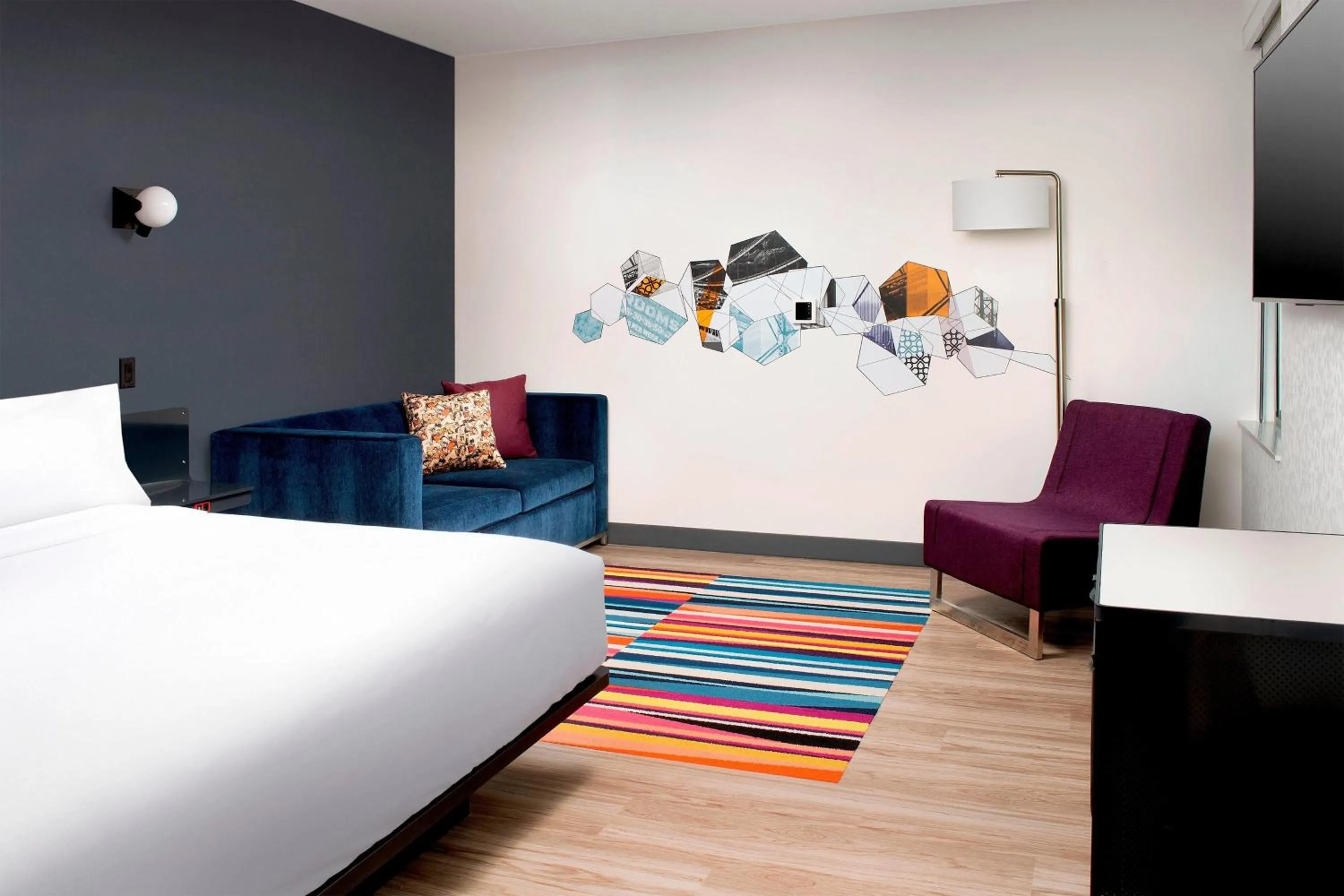 Bedroom, Bed in Aloft Dublin-Pleasanton