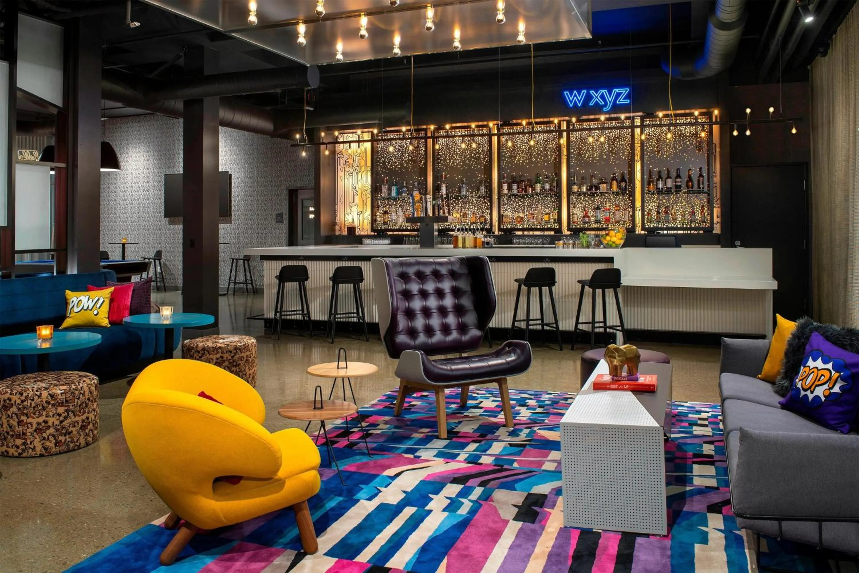 Lounge or bar in Aloft Dublin-Pleasanton