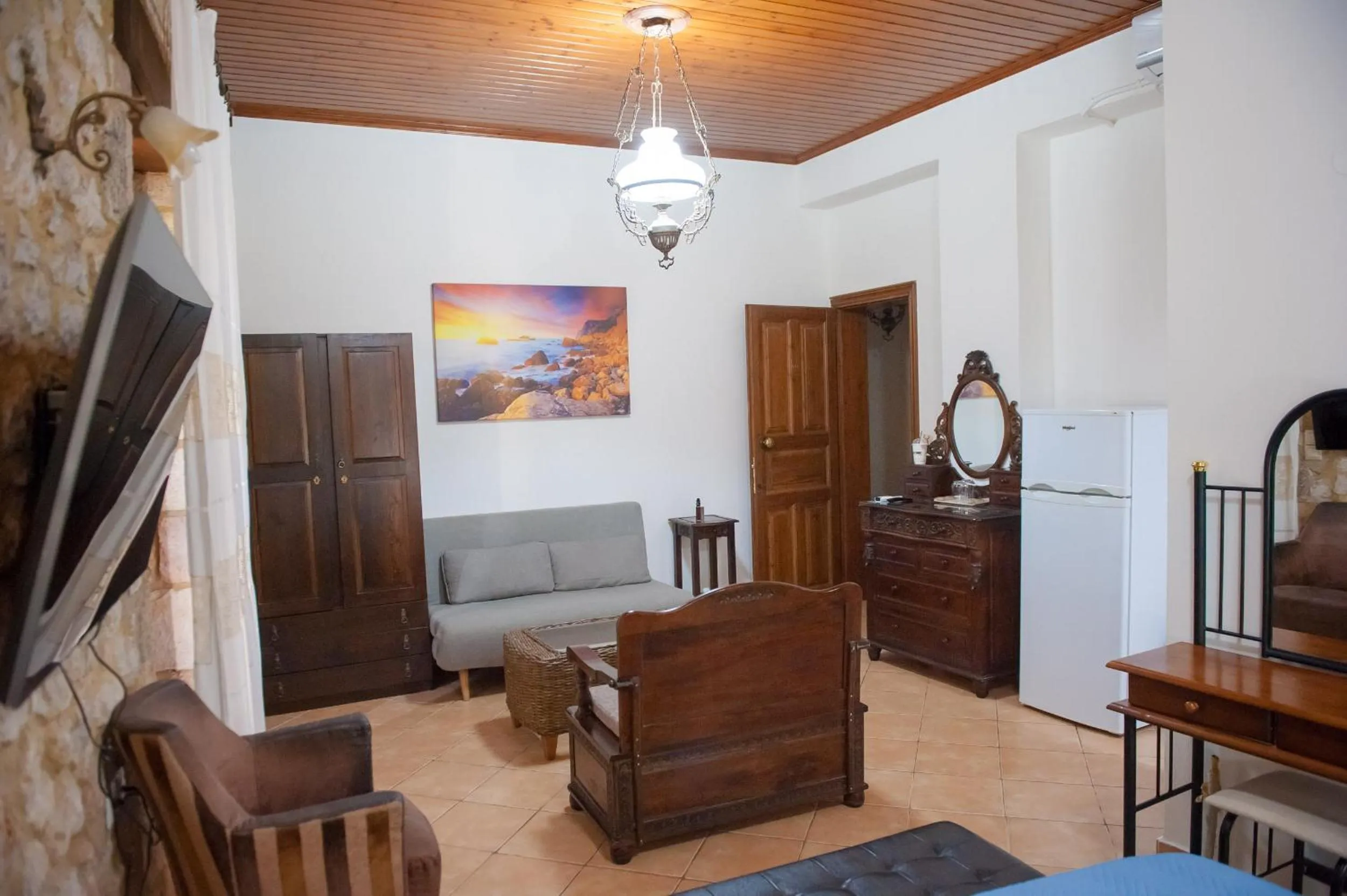 Photo of the whole room in SeaFront Stone Suites