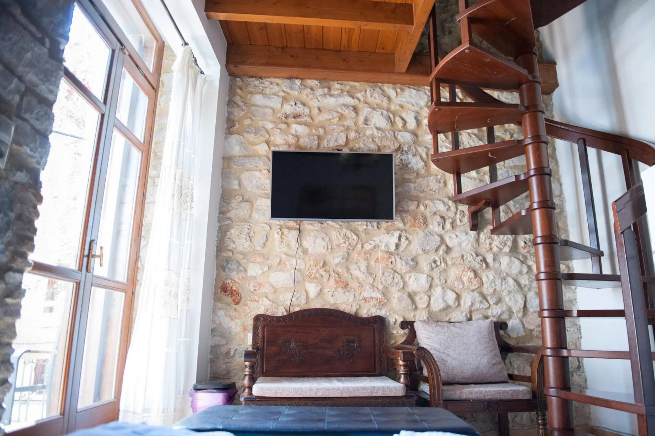 Photo of the whole room in SeaFront Stone Suites