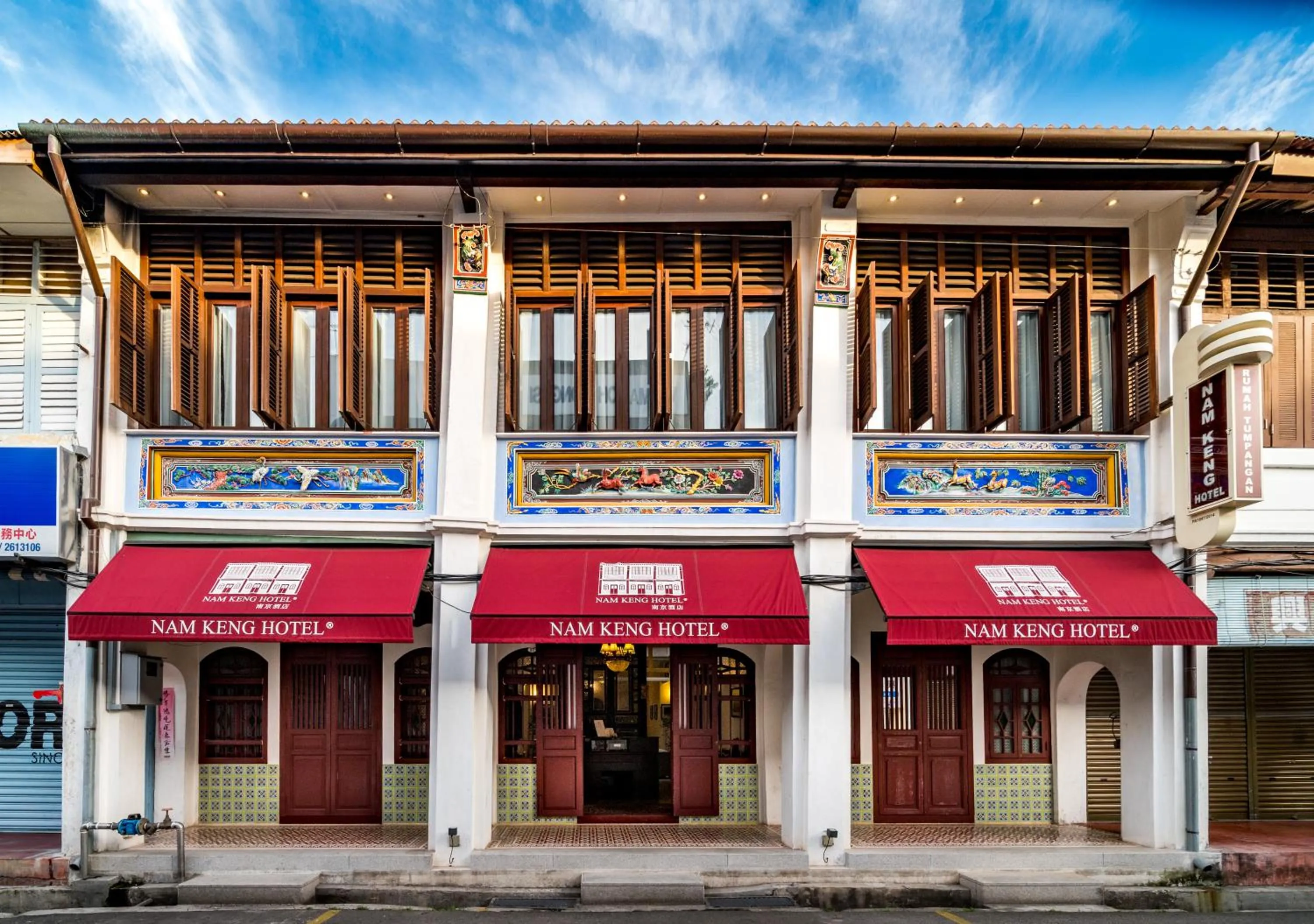 Property building in Nam Keng Hotel Penang