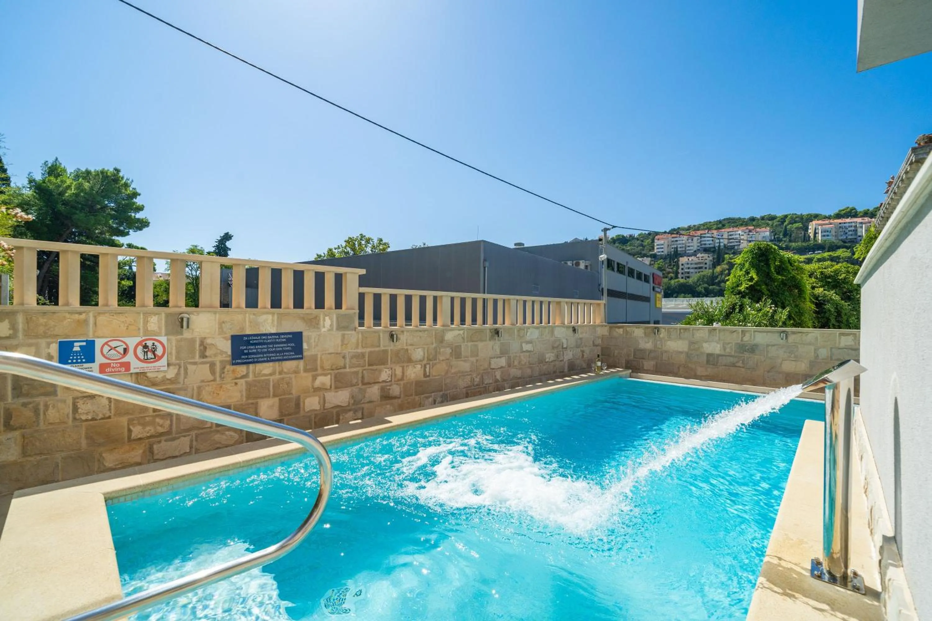Swimming pool in Apartments Villa Aura - Adult Only