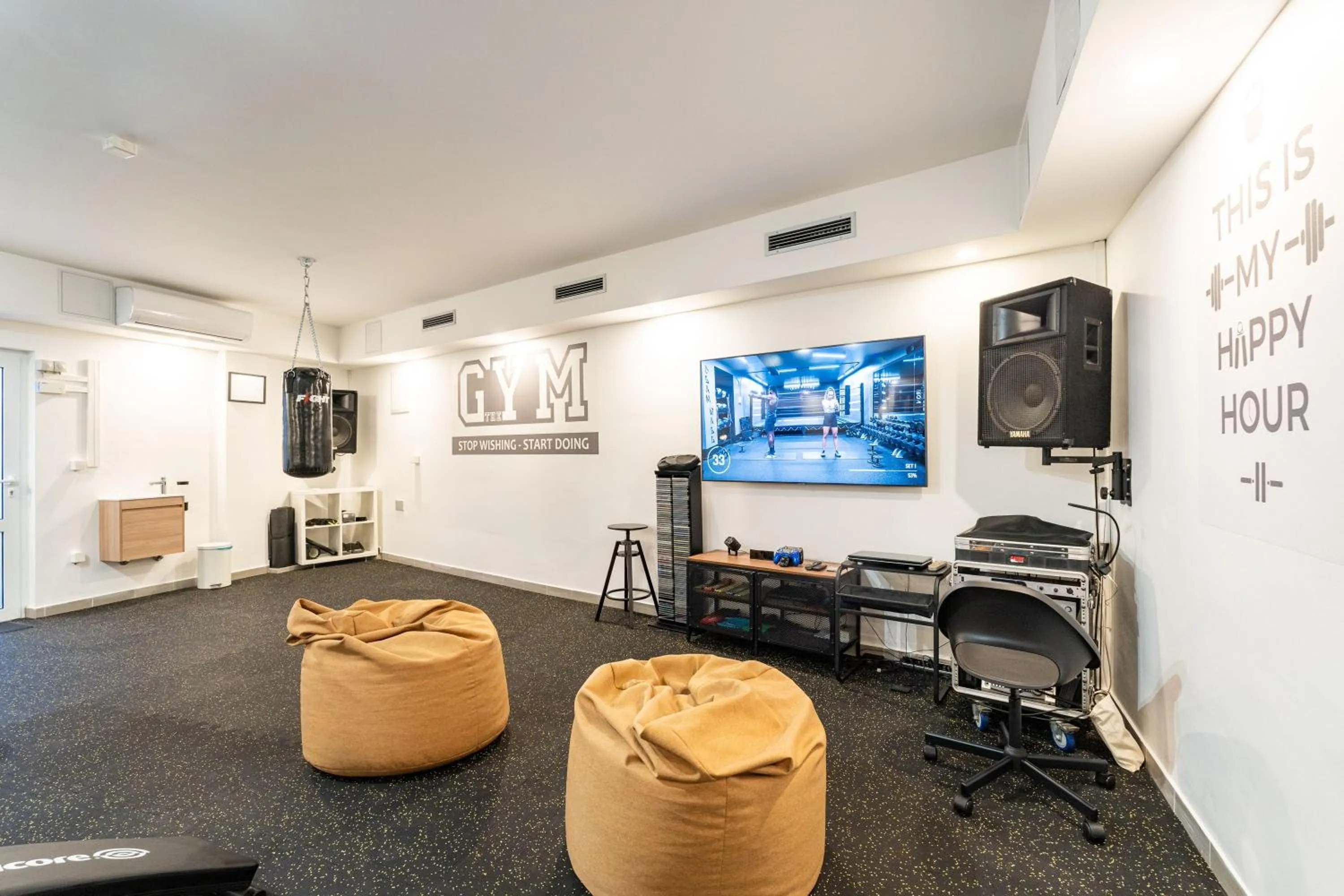 Fitness centre/facilities in Apartments Villa Aura - Adult Only