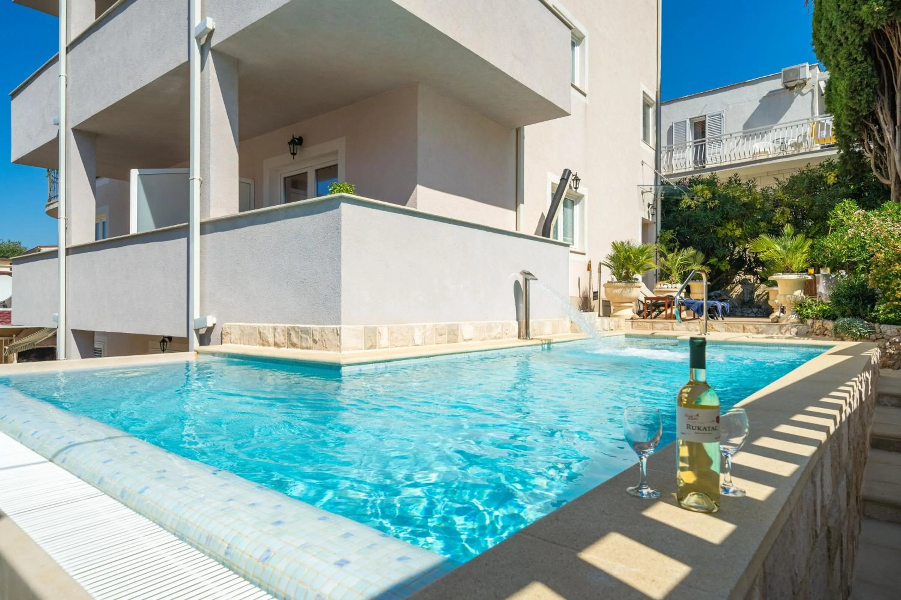 Swimming pool in Apartments Villa Aura - Adult Only