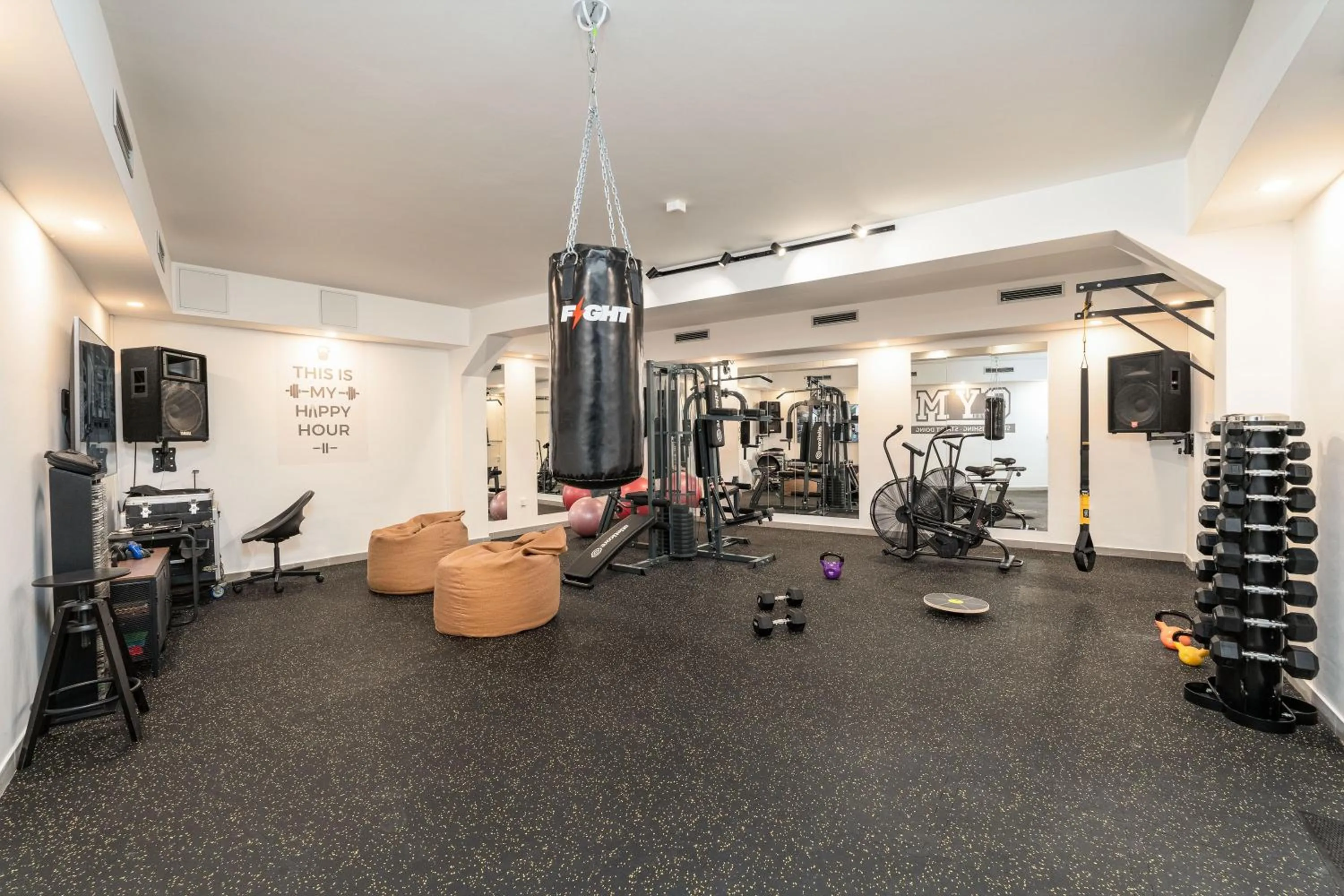 Fitness centre/facilities in Apartments Villa Aura - Adult Only