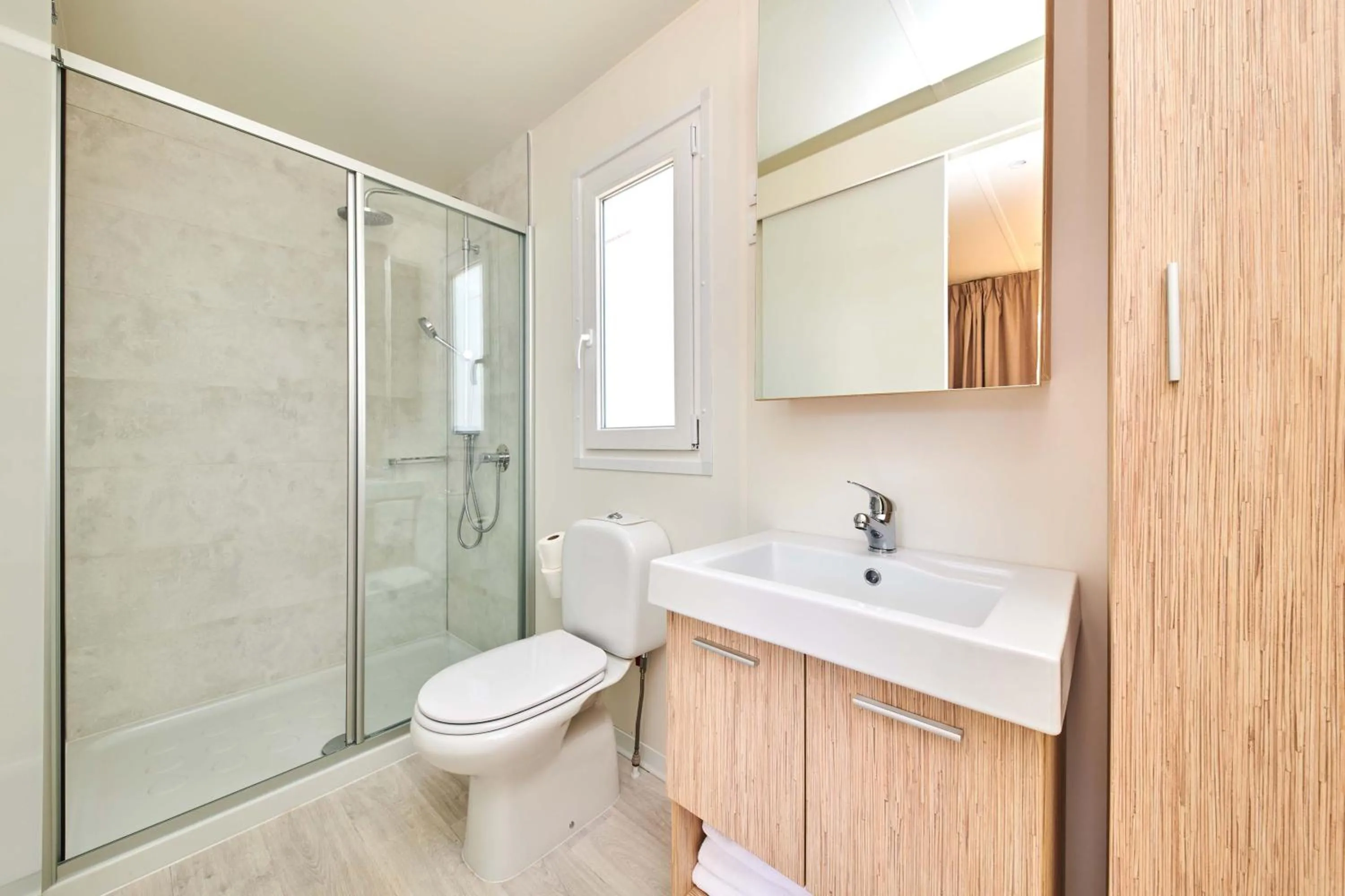 Bathroom in Camping Stella Maris Mobile Homes