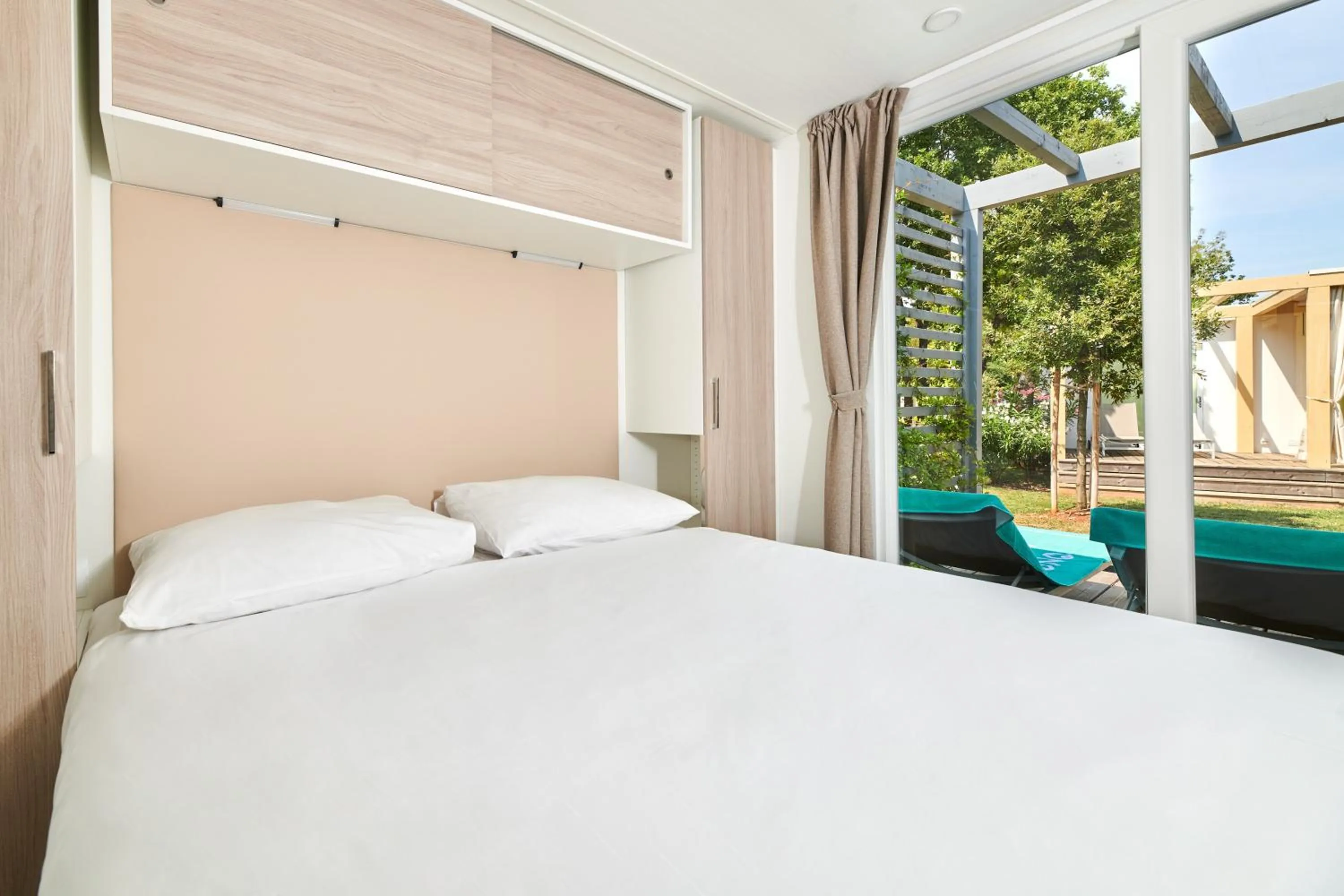 Bedroom, Bed in Camping Stella Maris Mobile Homes