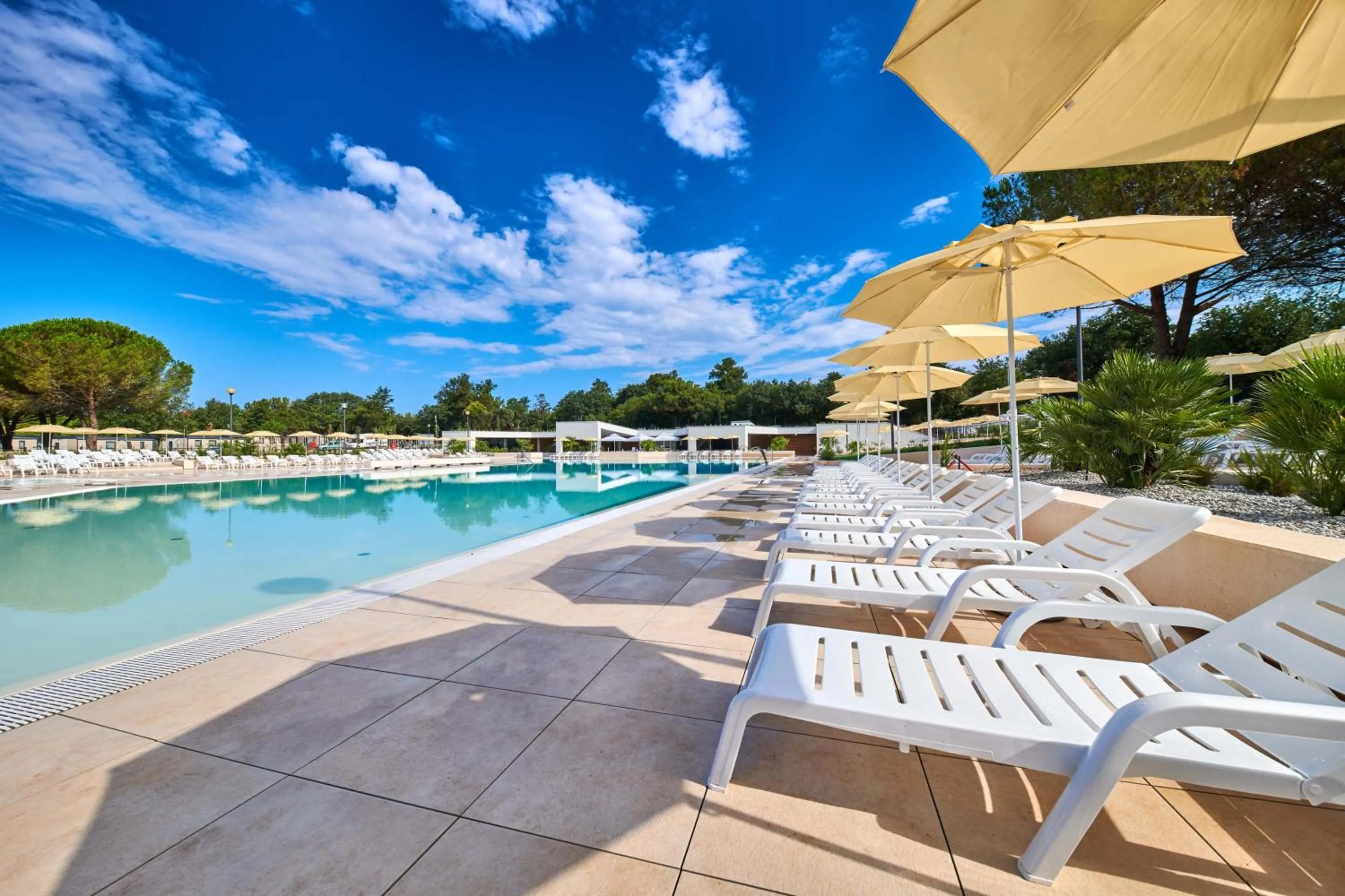 Swimming pool in Camping Stella Maris Mobile Homes